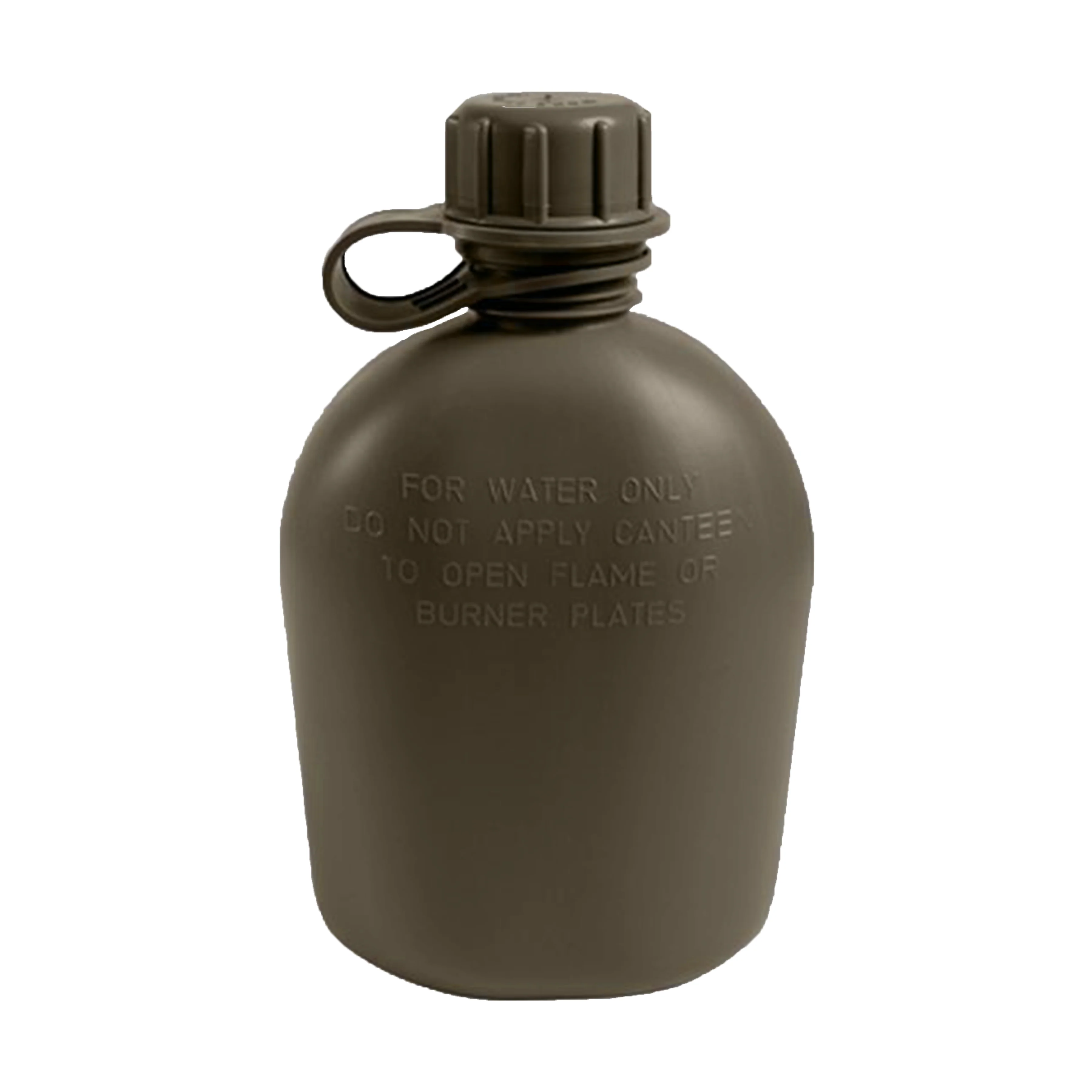 1 Qt. G.I. Plastic Rugged Canteen - Image 2