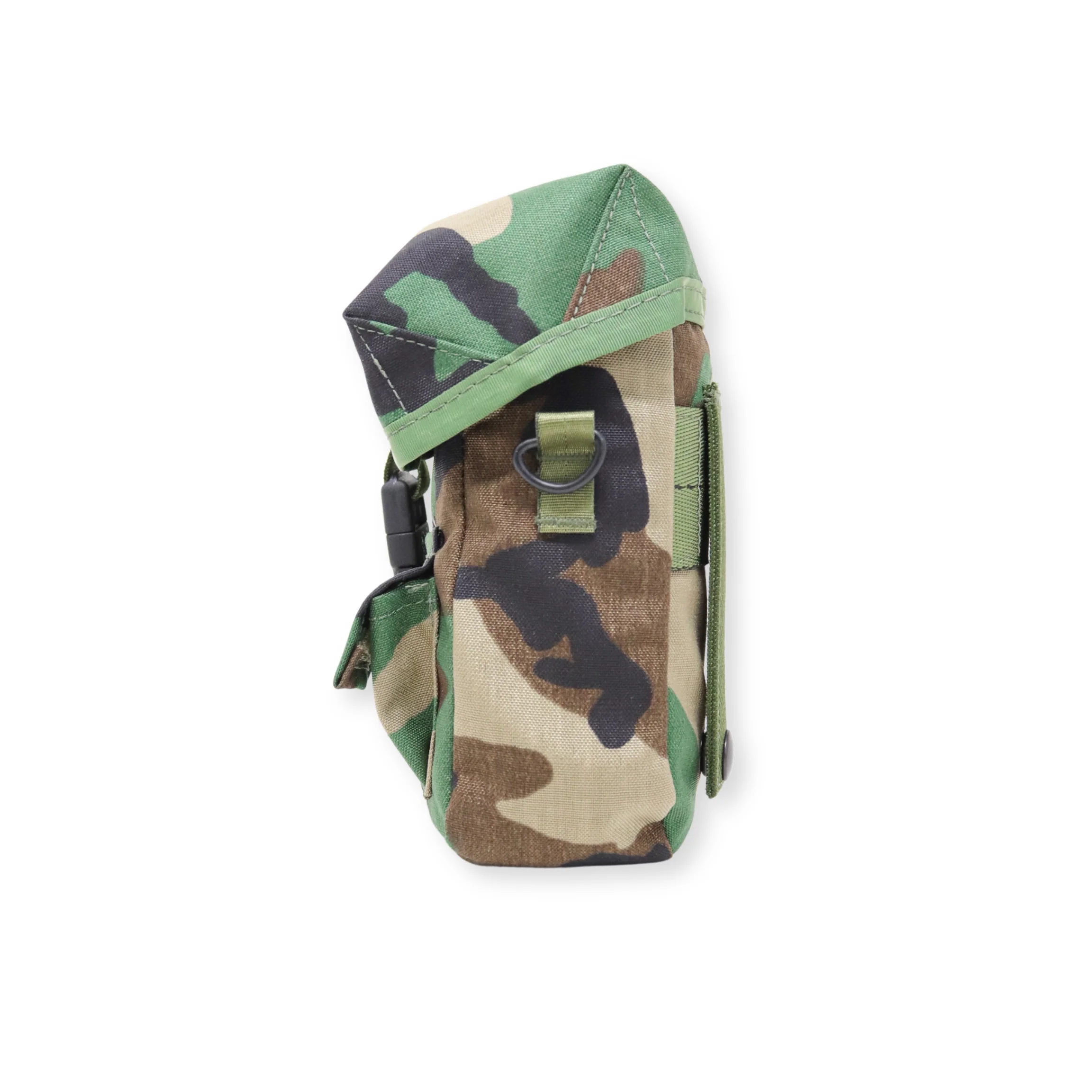 2 Qt. Canteen Cover - Woodland Camo, MOLLE/ALICE-Compatible, Made In The USA - Image 2