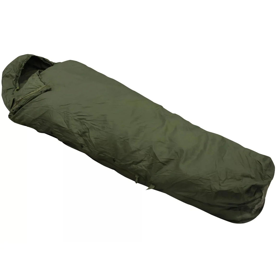 GI 4-Piece Modular Sleep System (MSS)— Woodland Camo, Used - Good Condition - Image 3