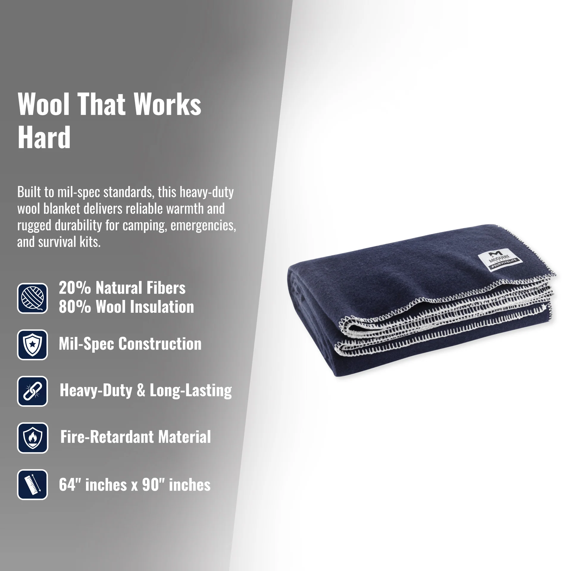 Camping Wool Blanket - Image 8