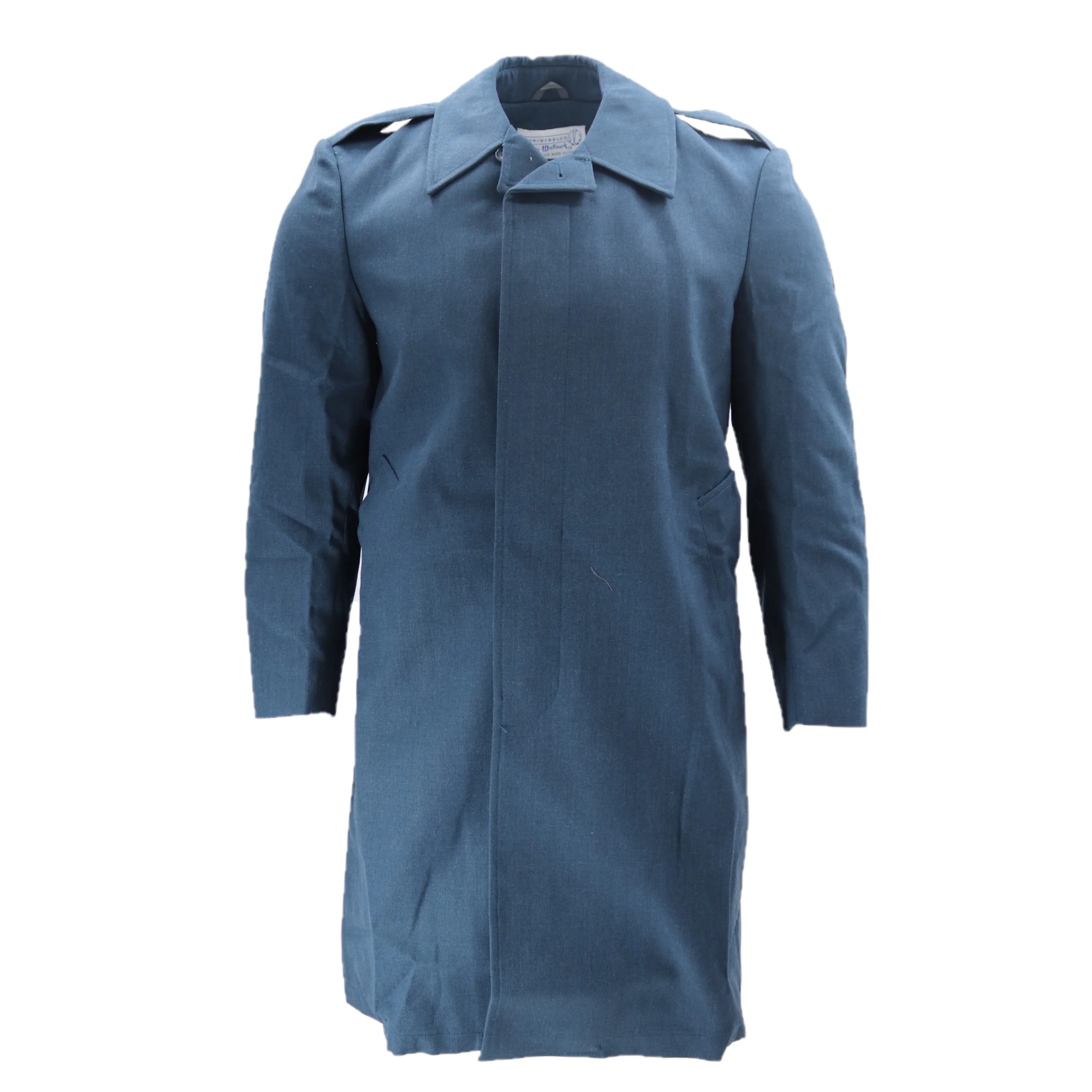 Vintage Wool Canadian Military Wool Raincoat W/ Liner - Image 3