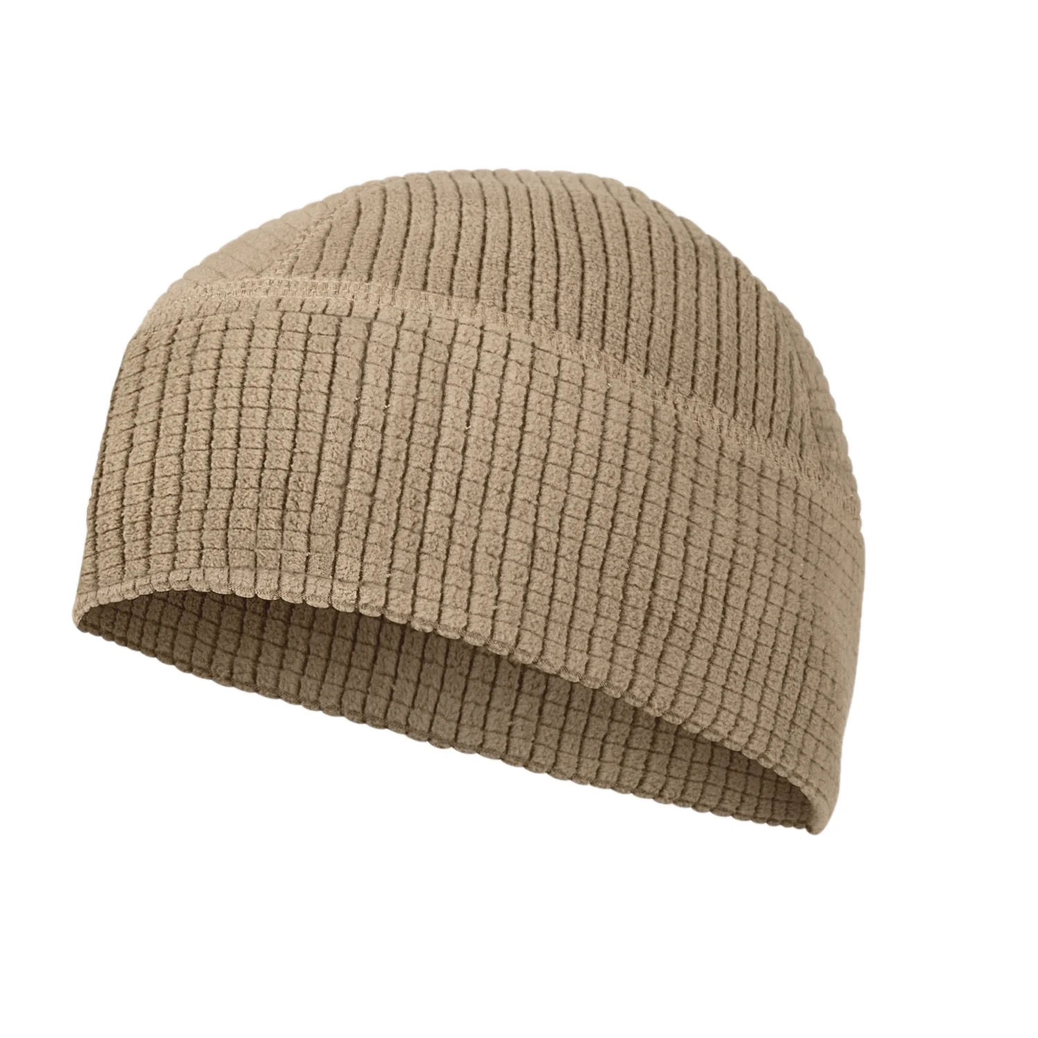 Grid Fleece Beanie Cap - Image 4