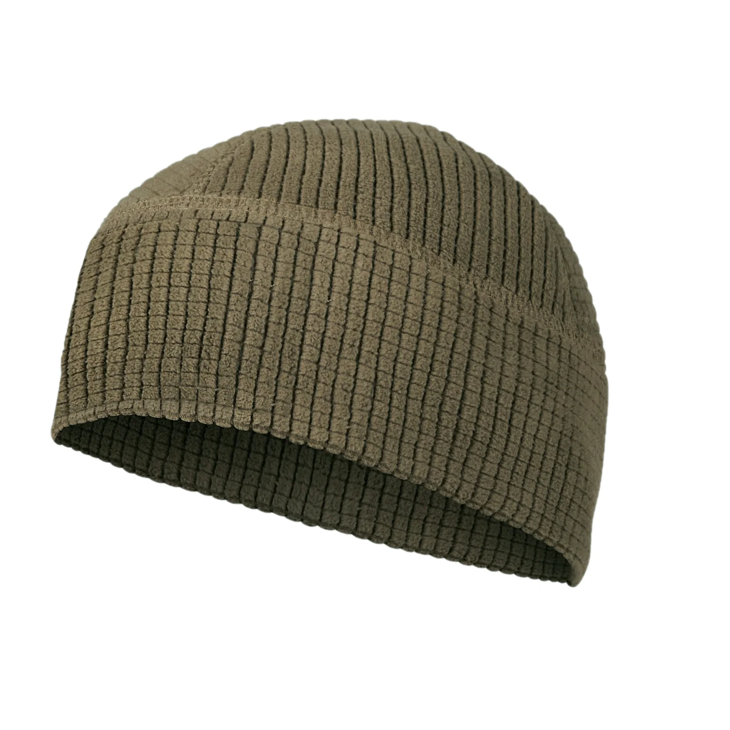Grid Fleece Beanie Cap - Image 5