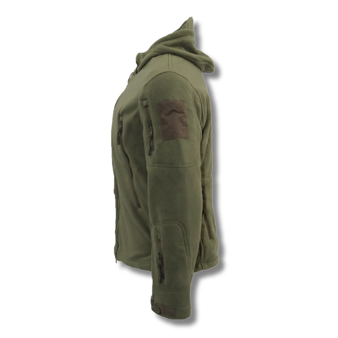 Combat Hooded Fleece Jacket - Image 3