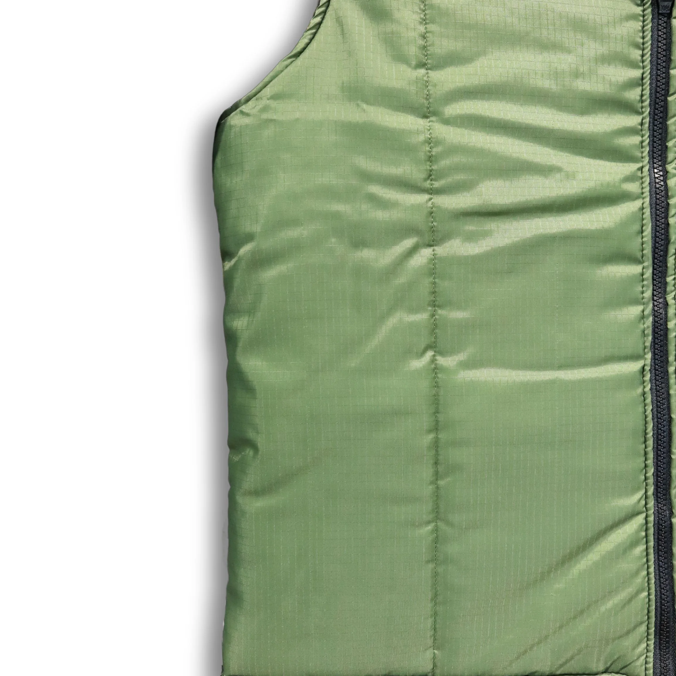 Tiger Stripe Cotton Ripstop Vest With Quilted Lining - Made in the US - Image 6