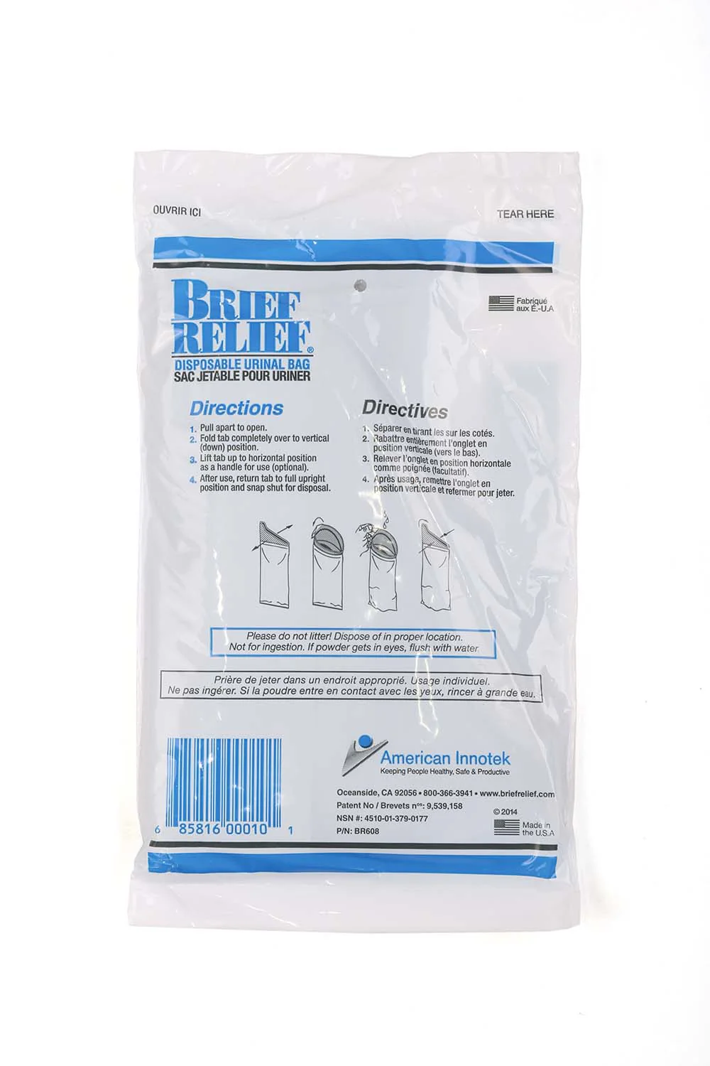 Disposable Urinal Bag (100 Pack) - Image 3
