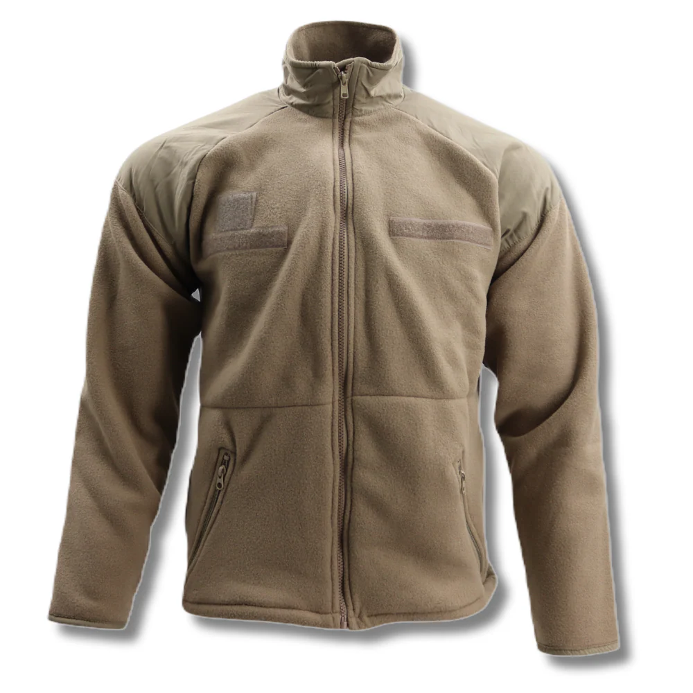 ECWCS Gen III Level 3 Fleece Jacket— Tan 499 - Image 2
