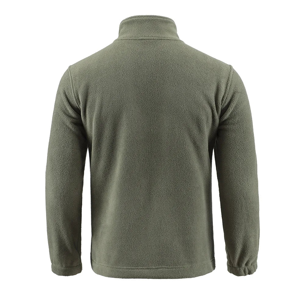 Fleece Jacket W/ Stand-Up Collar - Image 2