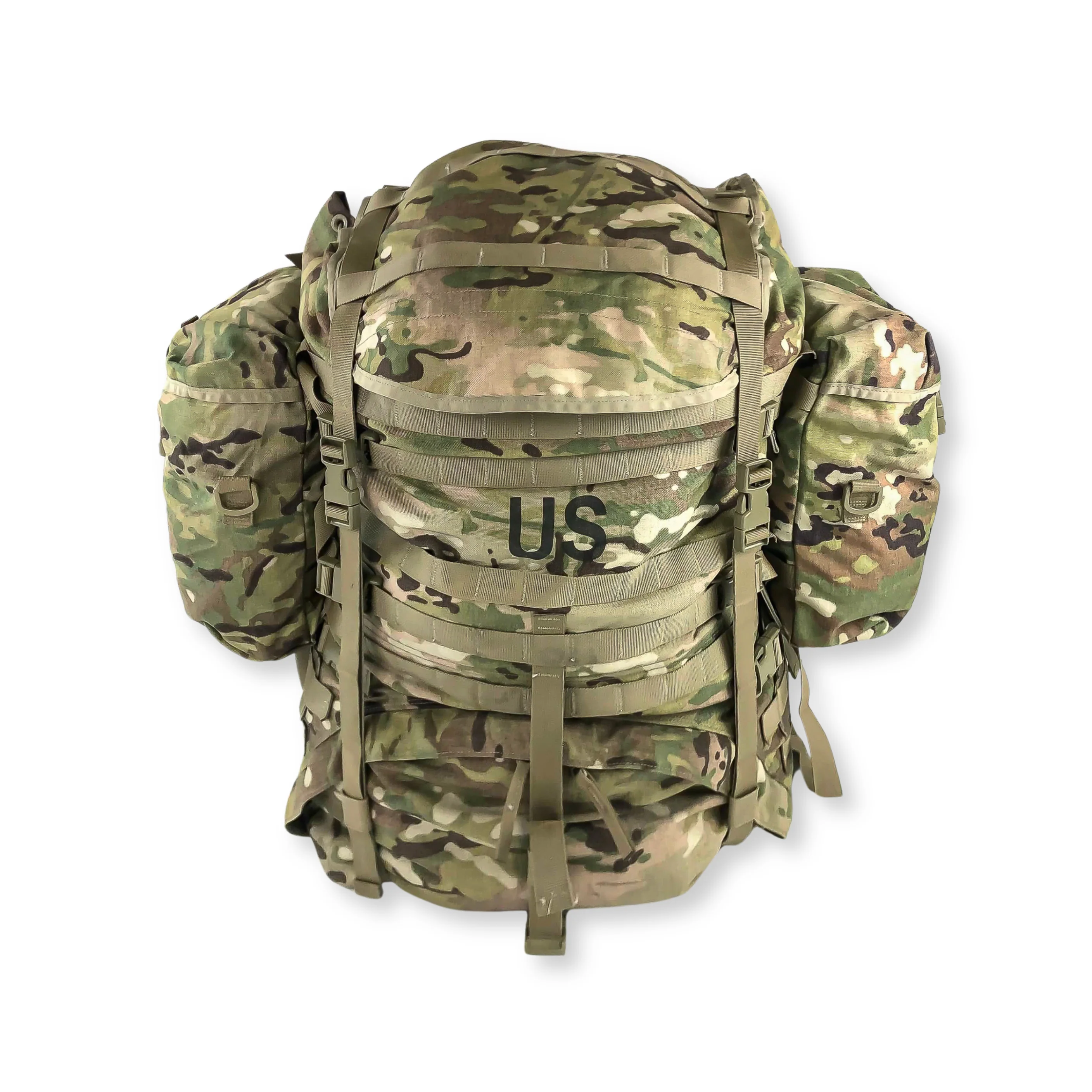 Genuine Issue MOLLE II Large Rucksack with Frame, MultiCam® (Full Rucksack Kit) - Used