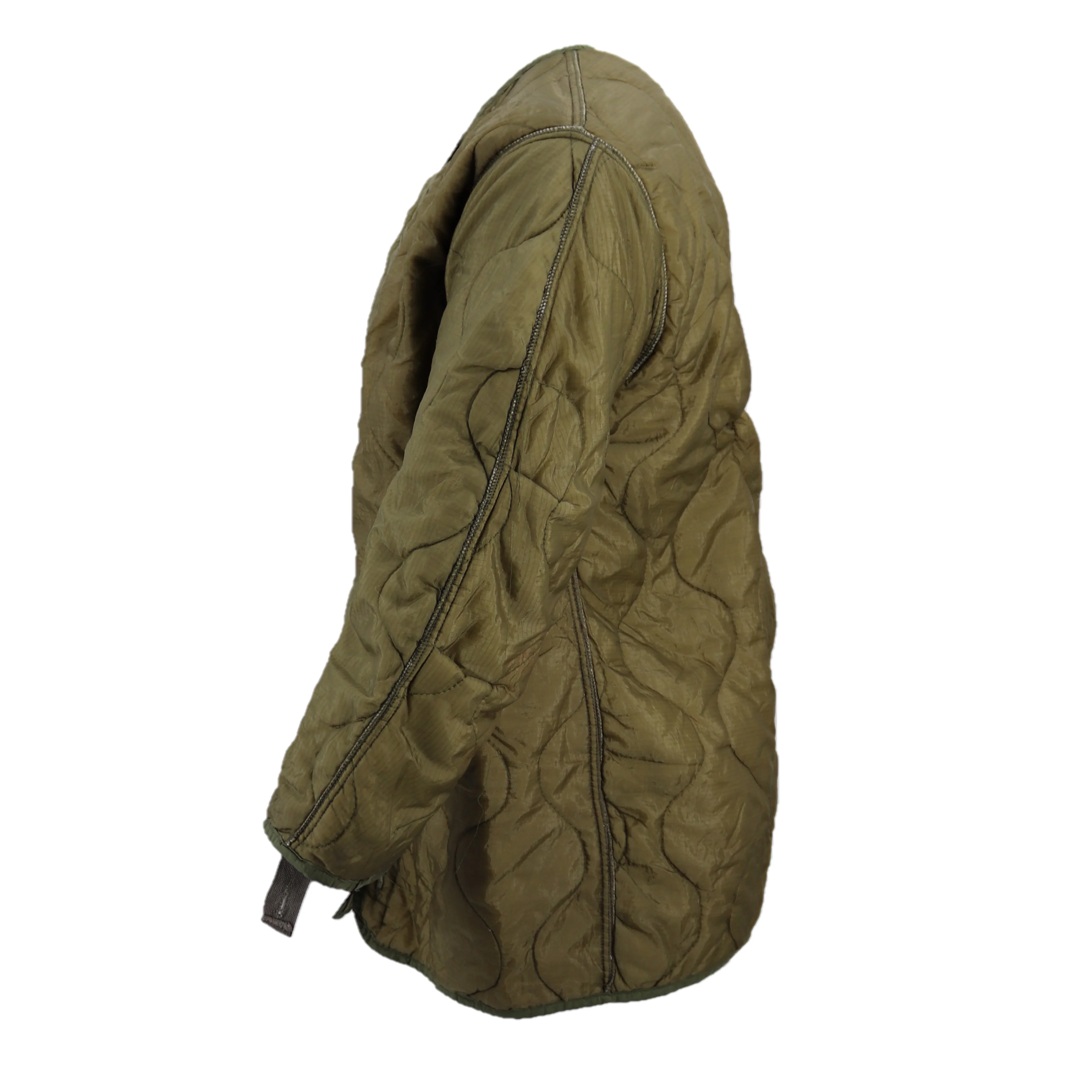 Genuine Issue, Used, OD Fishtail Parka Liner - Image 3
