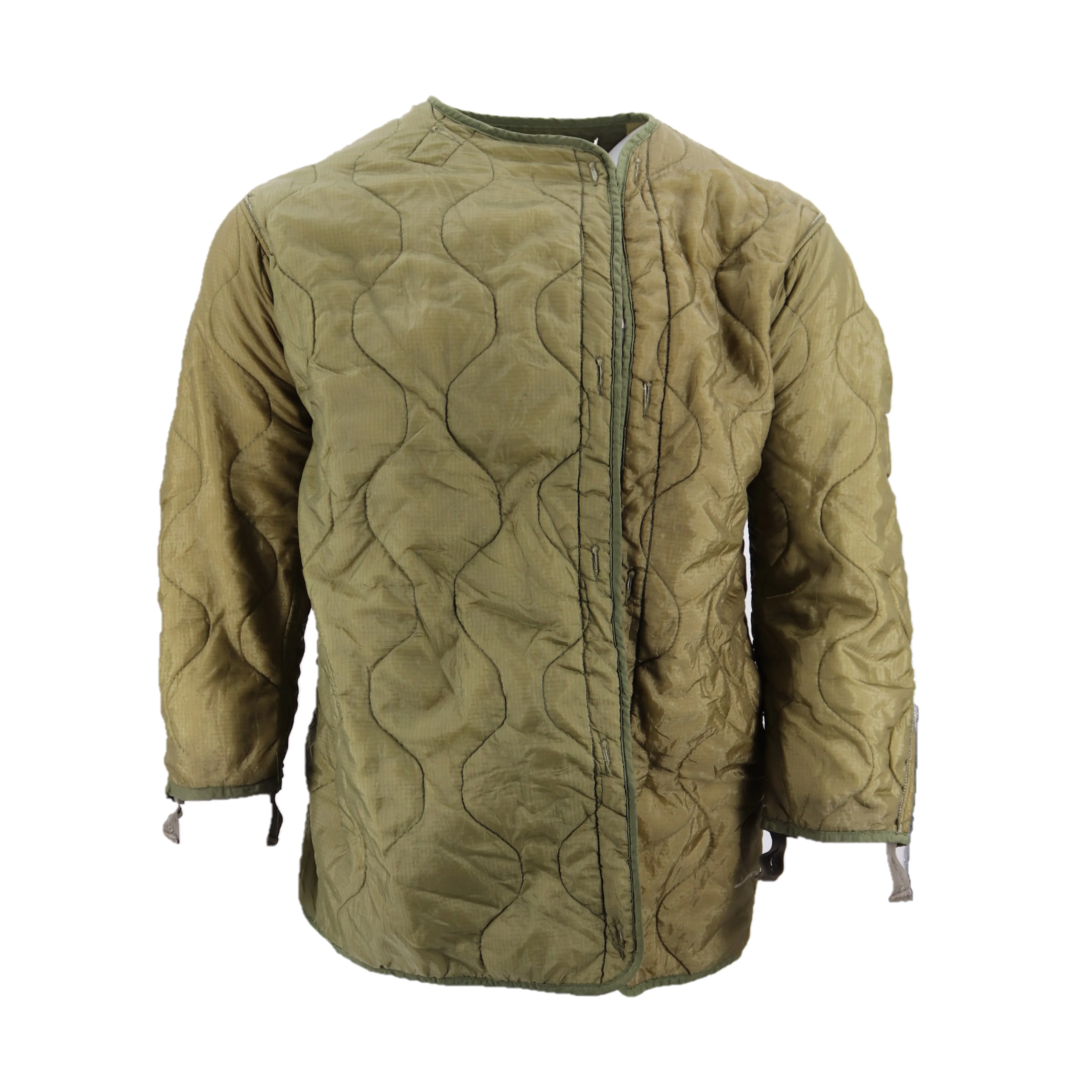 Genuine Issue, Used, OD Fishtail Parka Liner - Image 7