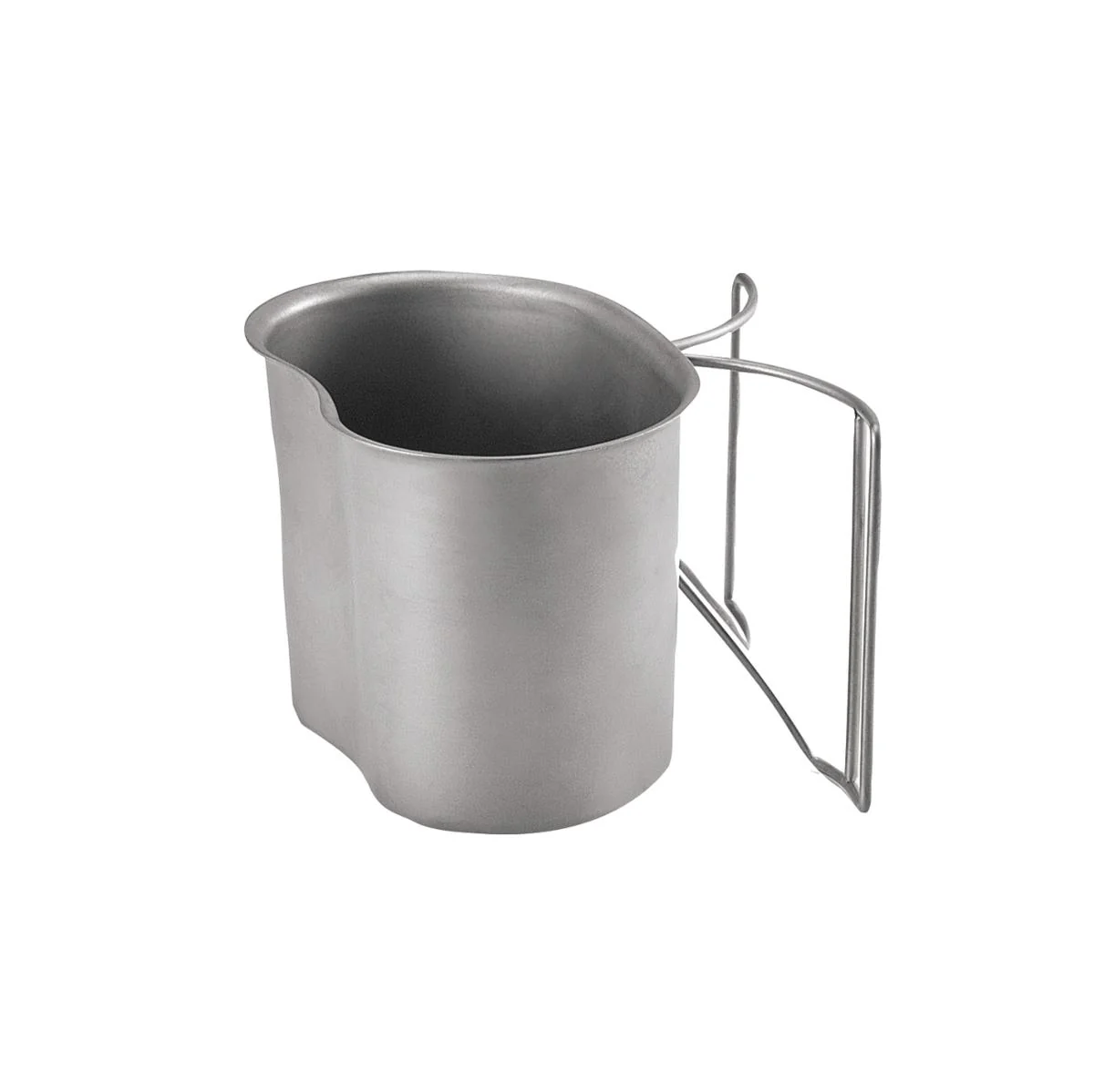 GI 1-Qt Hydration Kit – 1 QT .Canteen (New), OD MOLLE Cover (Used) & G.I. Stainless Steel Canteen Cup (Used) - Image 4