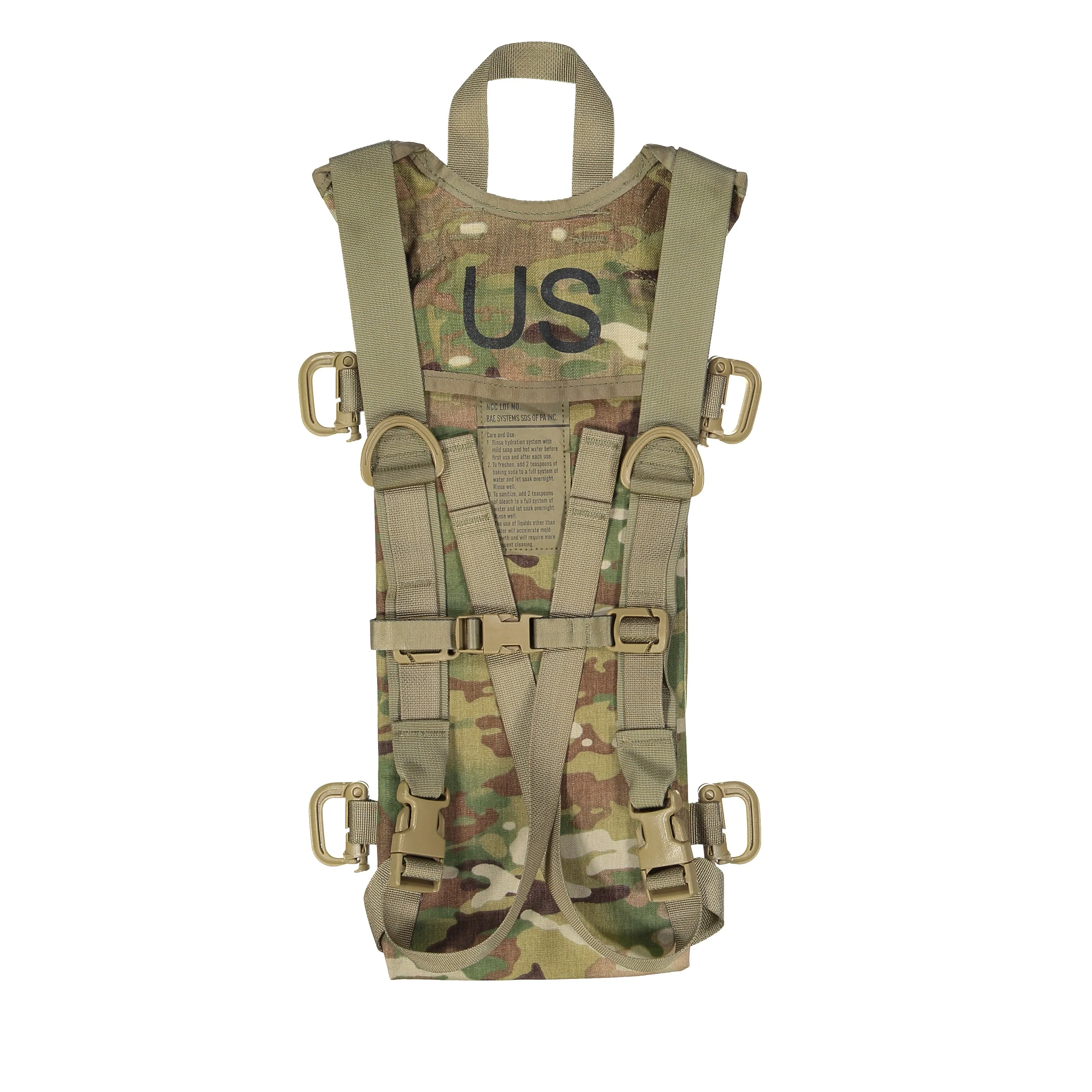 GI 3-Liter Hydration Carrier, Multicam— Used - Image 2