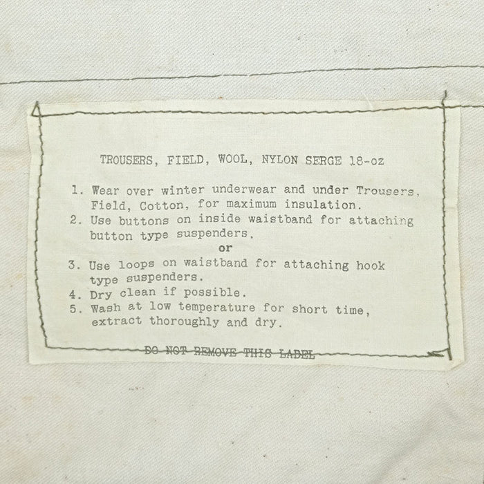 GI Cold Weather M-51 Wool Field Pants— Used - Image 3