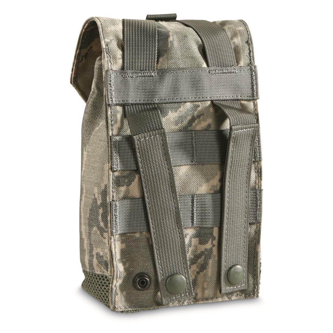 GI 1-Qt Hydration Kit – Black Canteen with ABU MOLLE Utility Pouch - Image 3