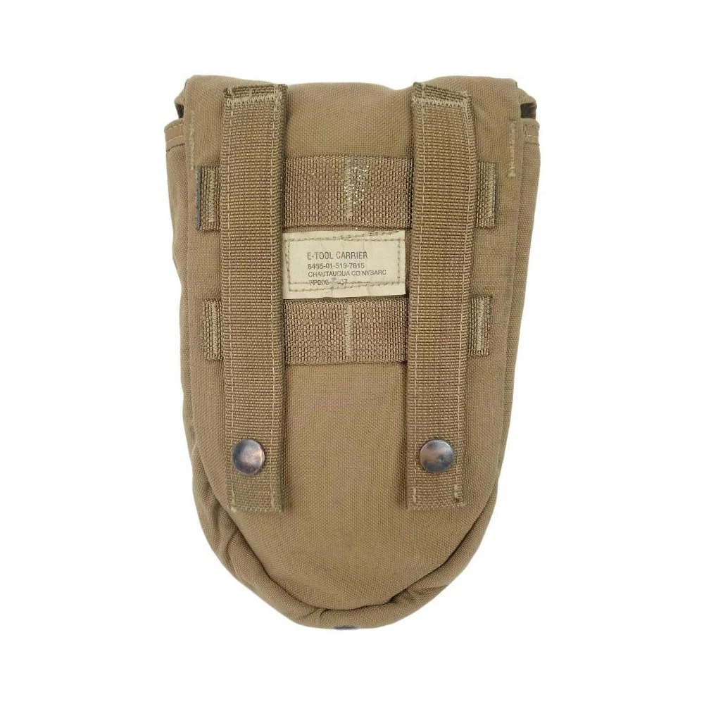 GI MOLLE Entrenching Tool Cover— Coyote, Used - Image 2