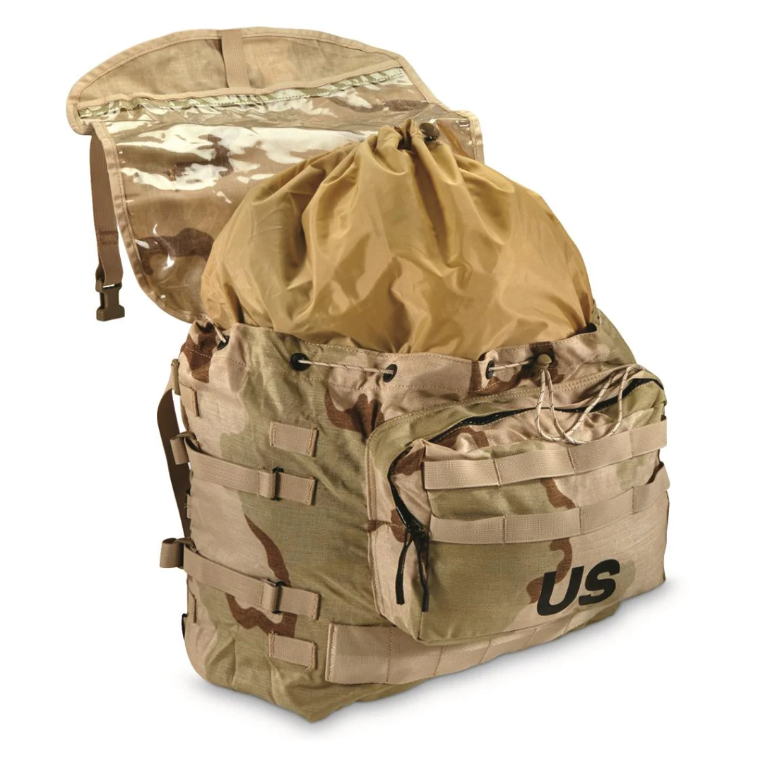 GI MOLLE II 3-Color Desert 5-Piece Pack System - Image 2