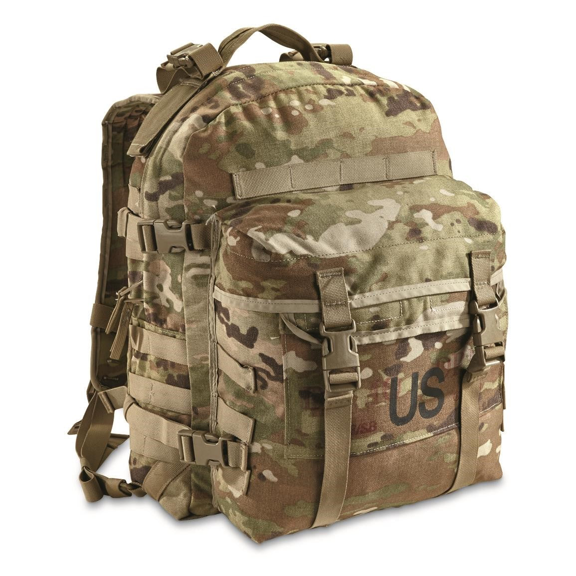 GI OCP Scorpion MOLLE II 3-Day Assault Pack— Used