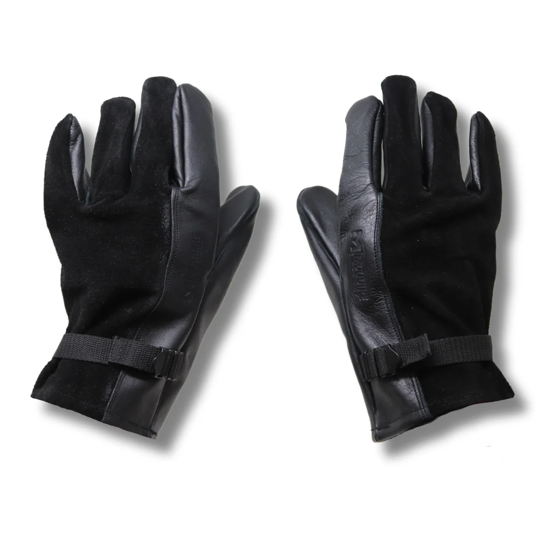 GI Style Leather & Suede D-3A Gloves - Image 2