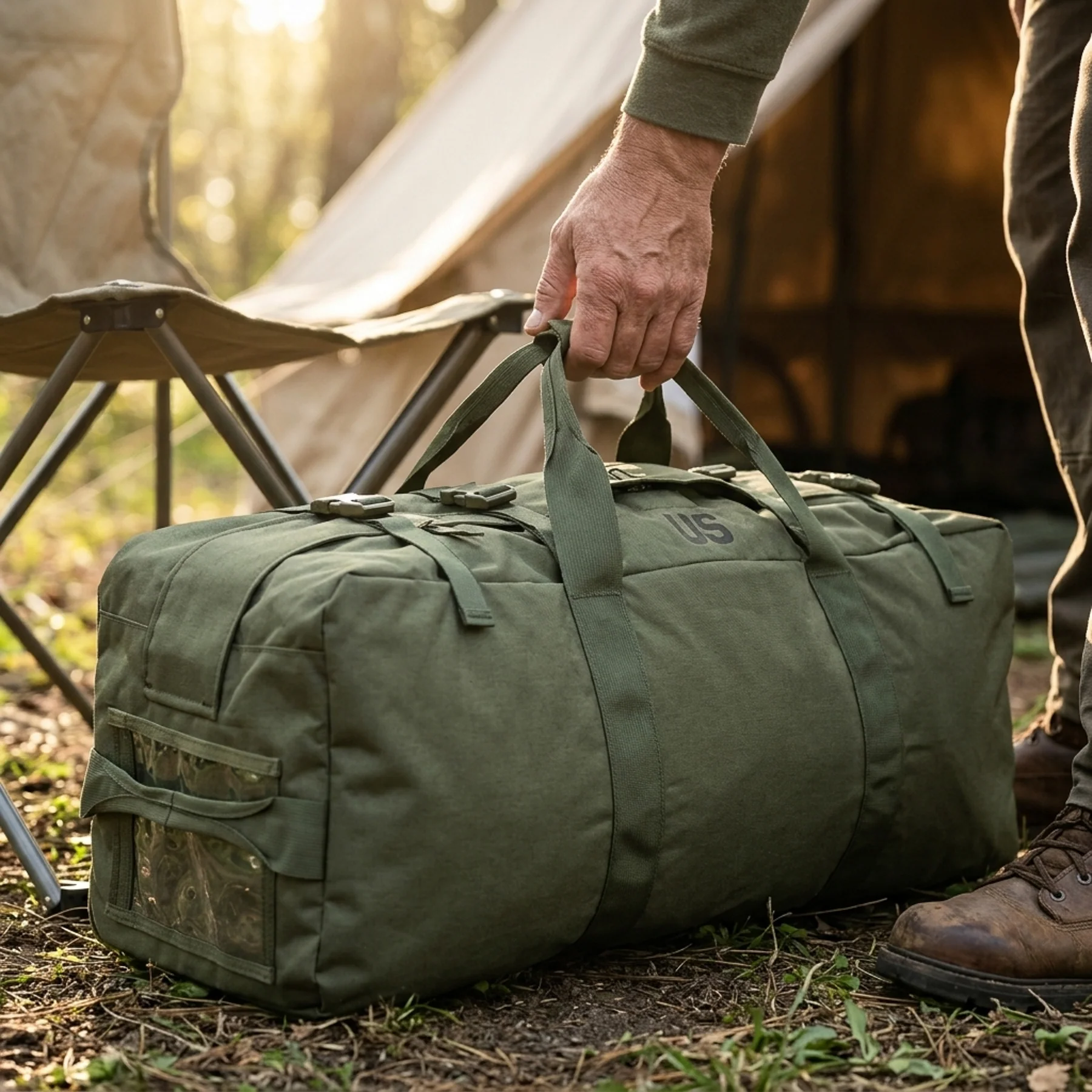 GI Transport Duffel Bag— Used - Image 6