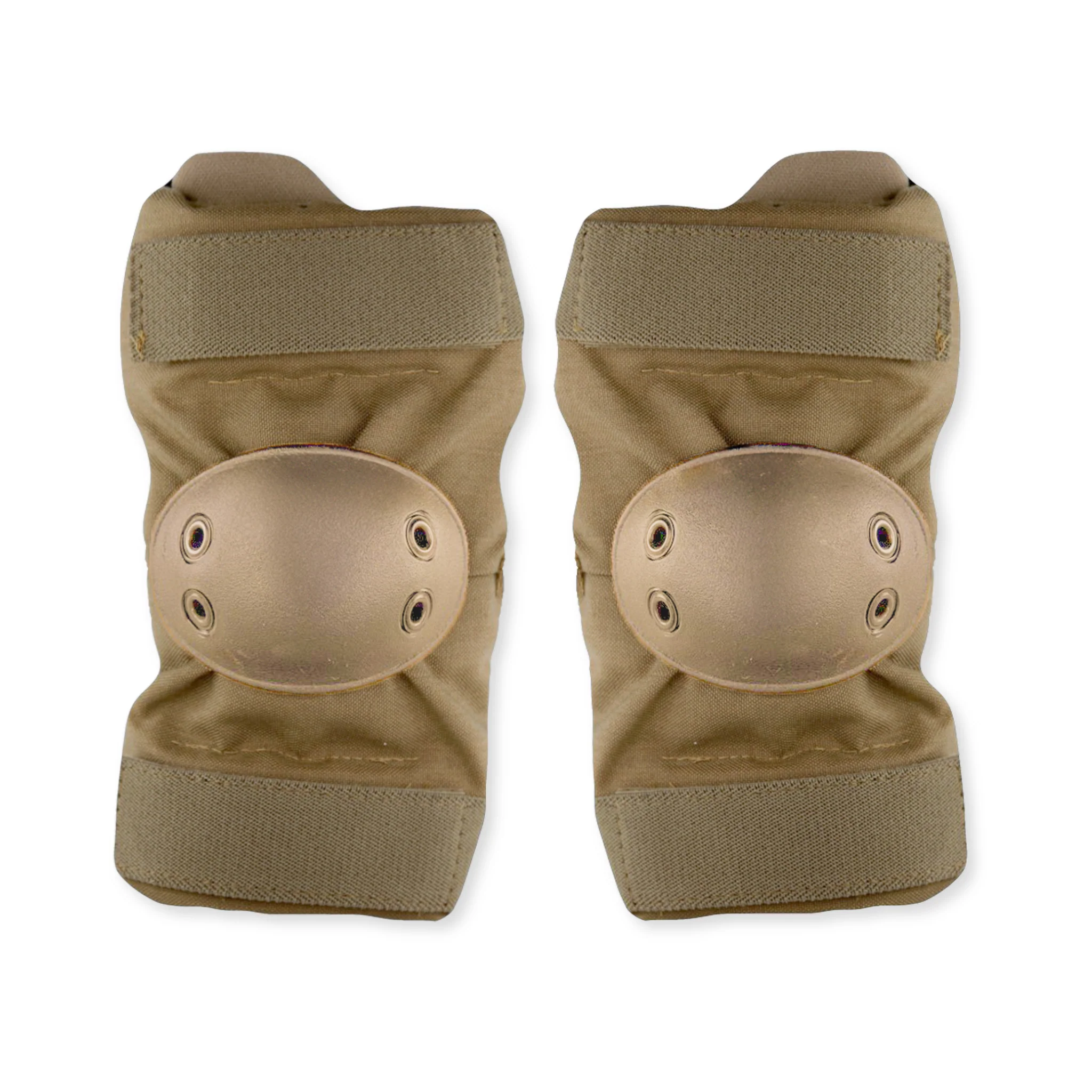 GI U.S. Marine Corps Elbow Pads (Used) - Coyote, Made in USA - Image 2