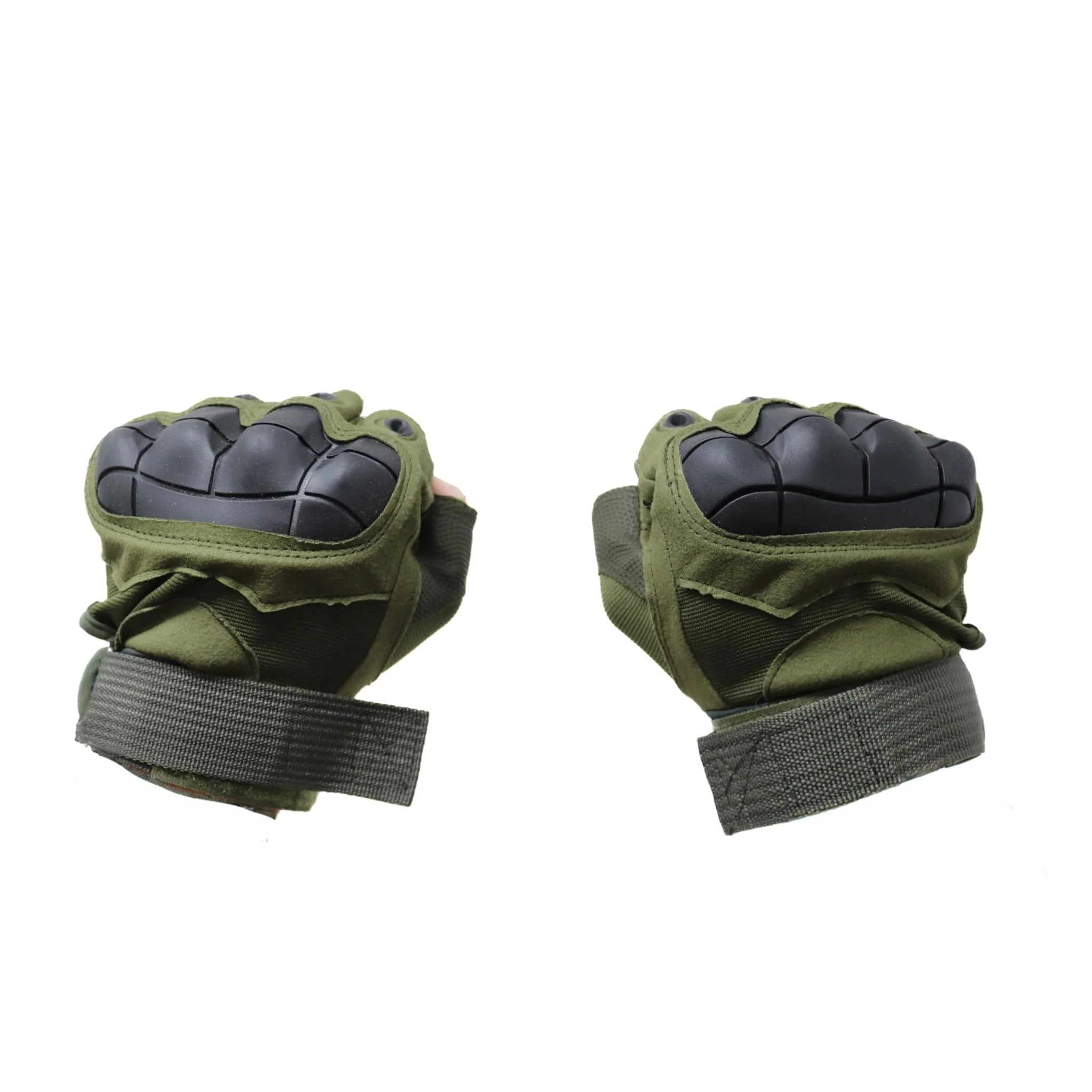Half Finger Hard Knuckle Glove - Image 2