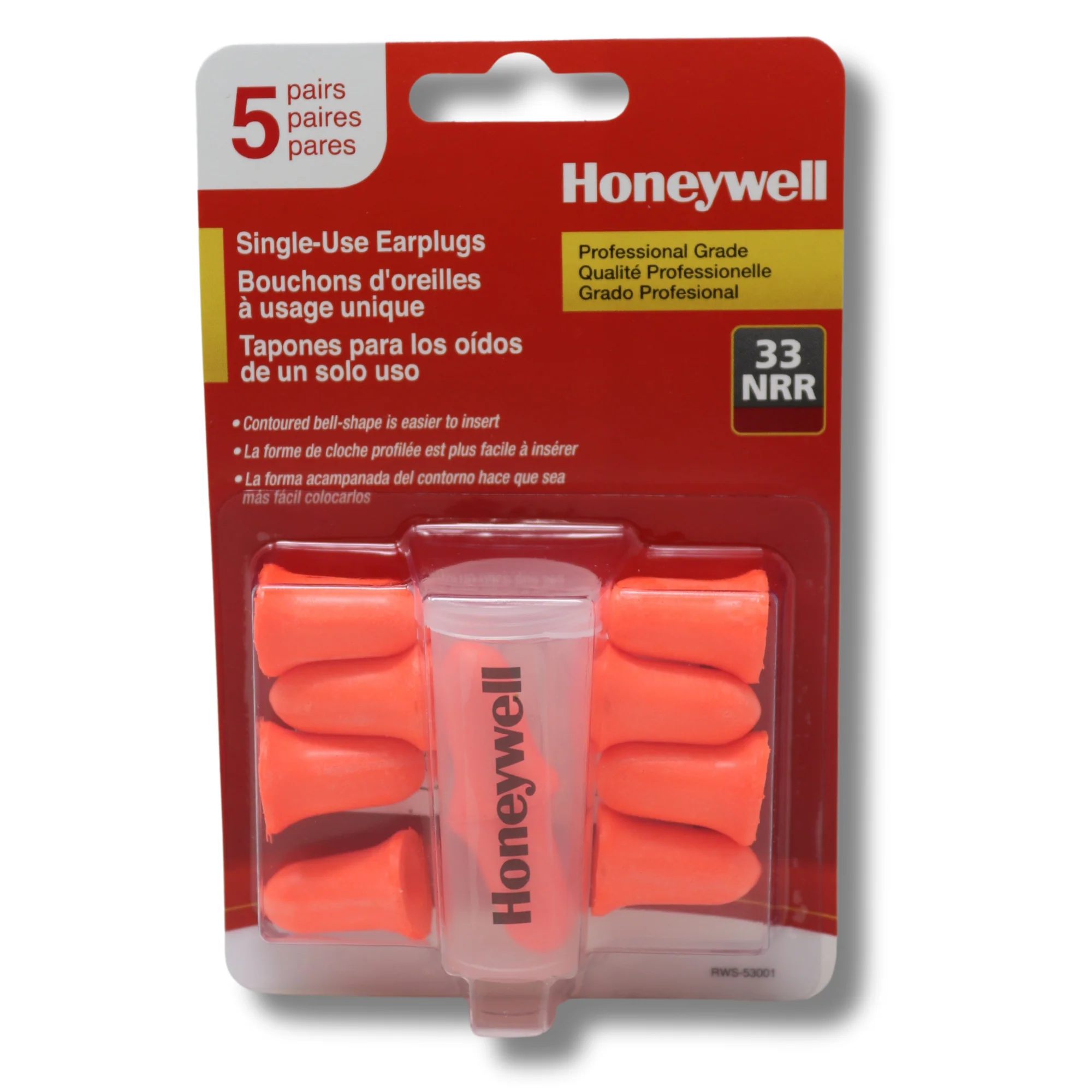 MAXIMUM Single-Use 33NRR Earplugs — 30 Pair - Image 2