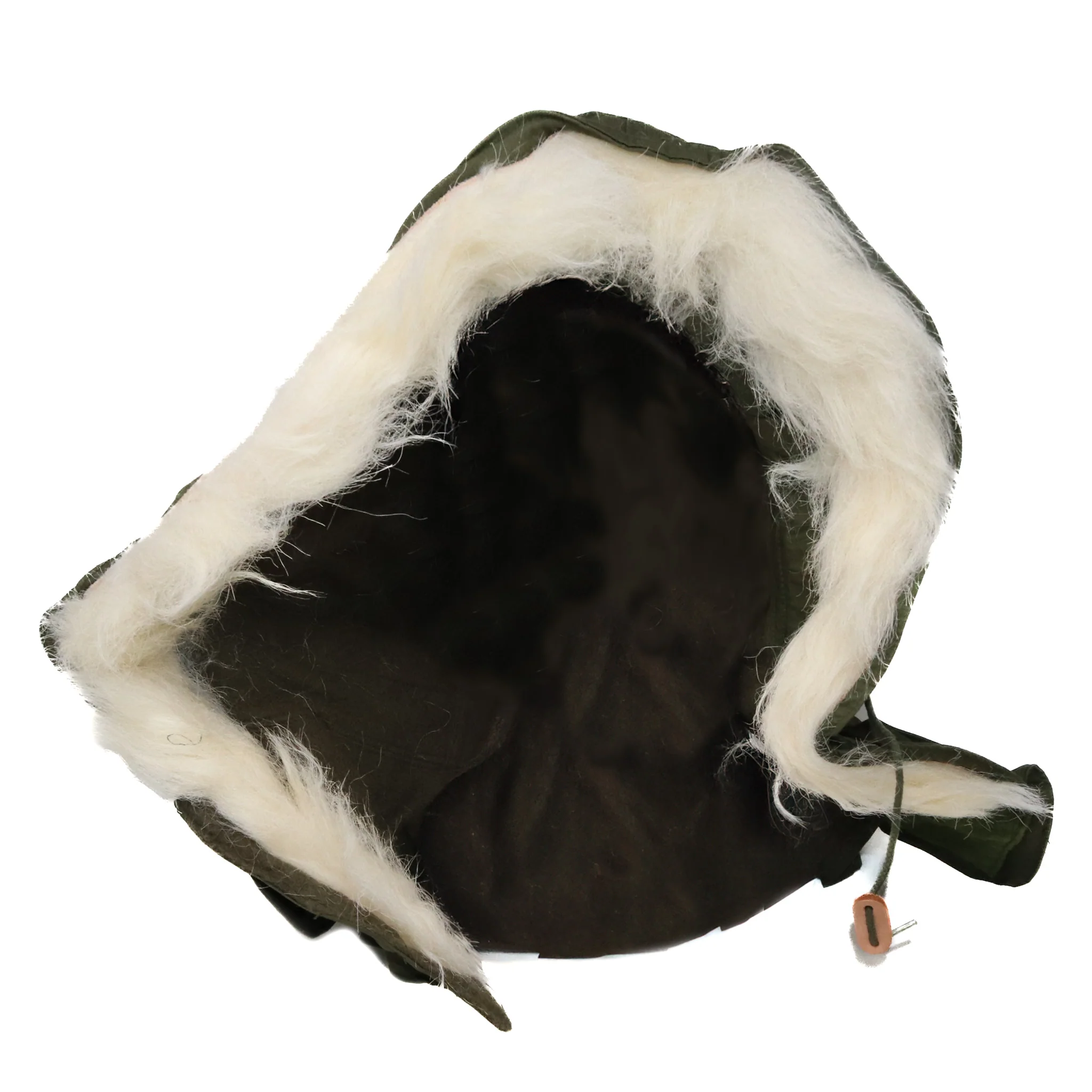 Cold Weather M-51 Fishtail Hood with Fur Ruff - Image 4