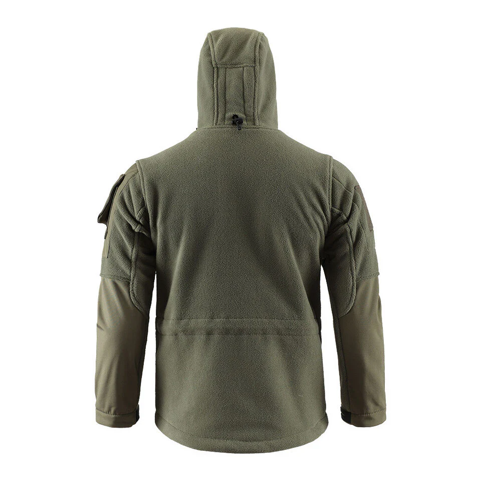 Hooded Tactical Fleece Jacket - Image 3