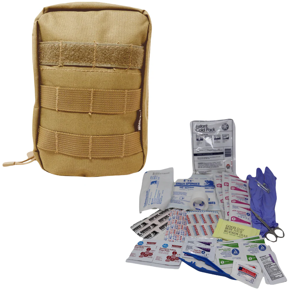 IFAK Pouch w/ 48-Piece First Aid Kit Insert - Image 2