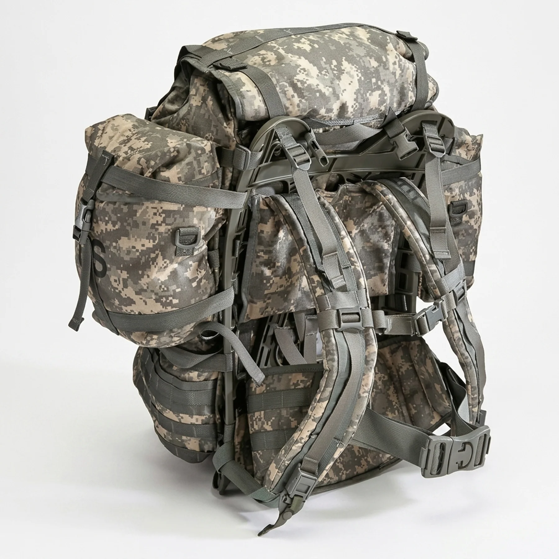Large ACU MOLLE II Rucksack with Sustainment Pouches - Image 4