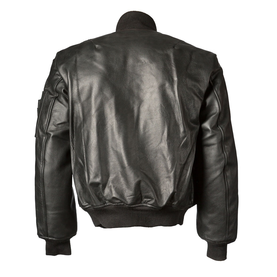 Leather MA-1 Flight Jacket - Image 3