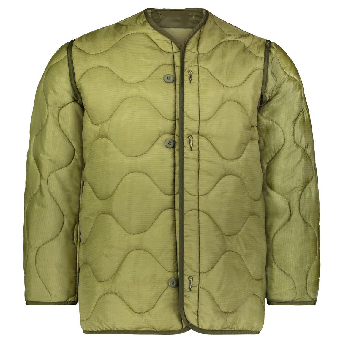 M-65 Field Jacket Liner with Buttons - Image 3