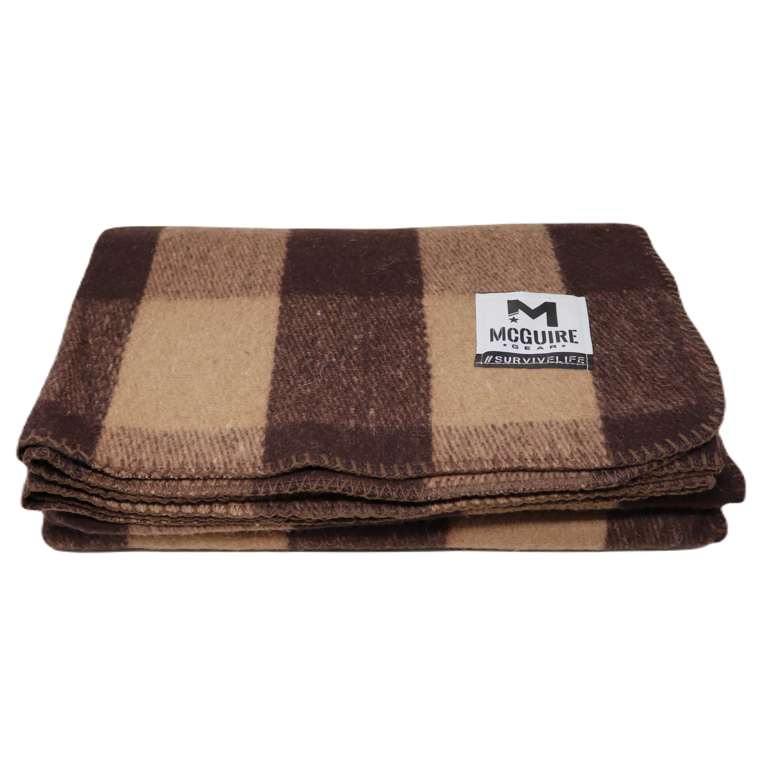 Bunkhouse Plaid Wool Camping Blanket - Image 2