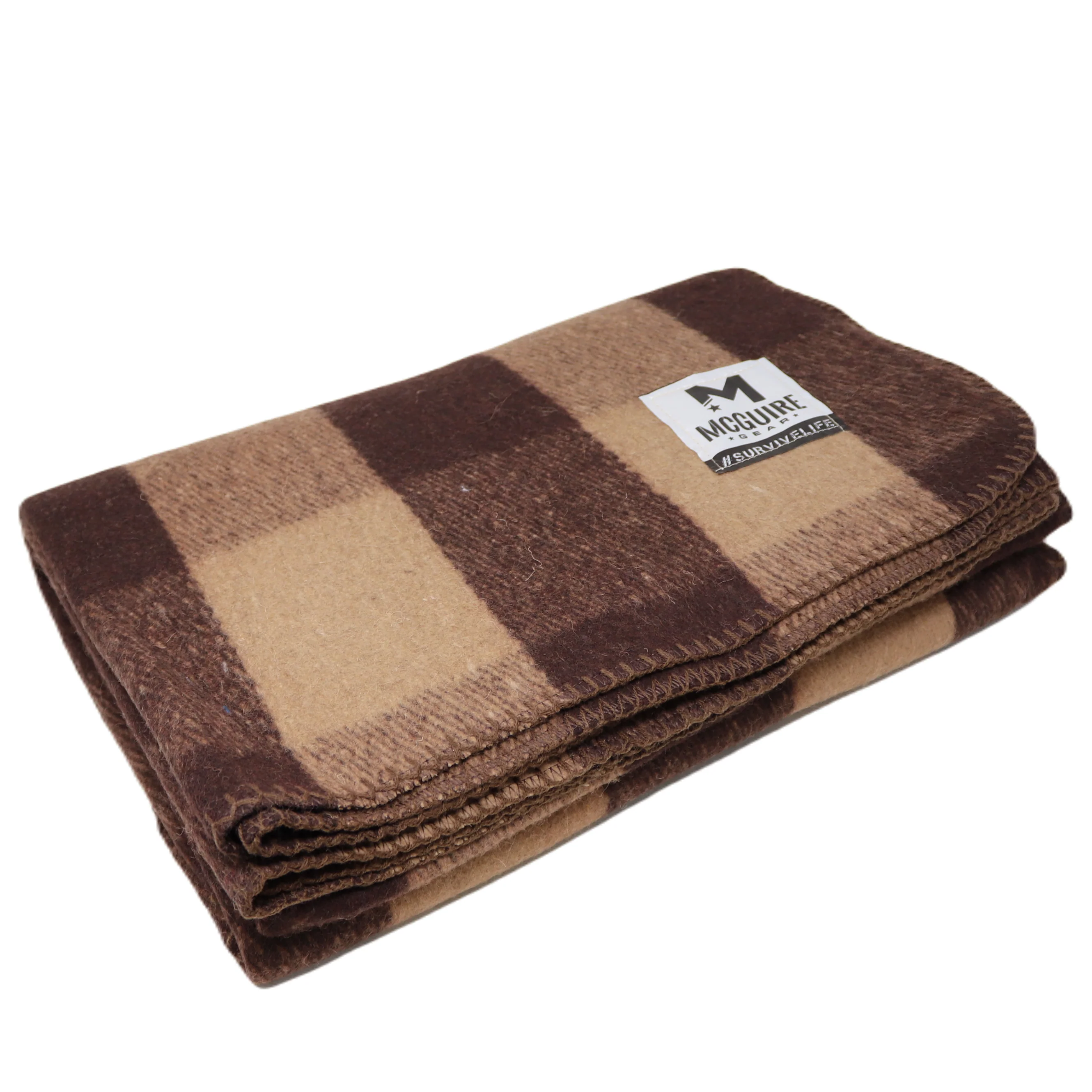 Bunkhouse Plaid Wool Camping Blanket - Image 3