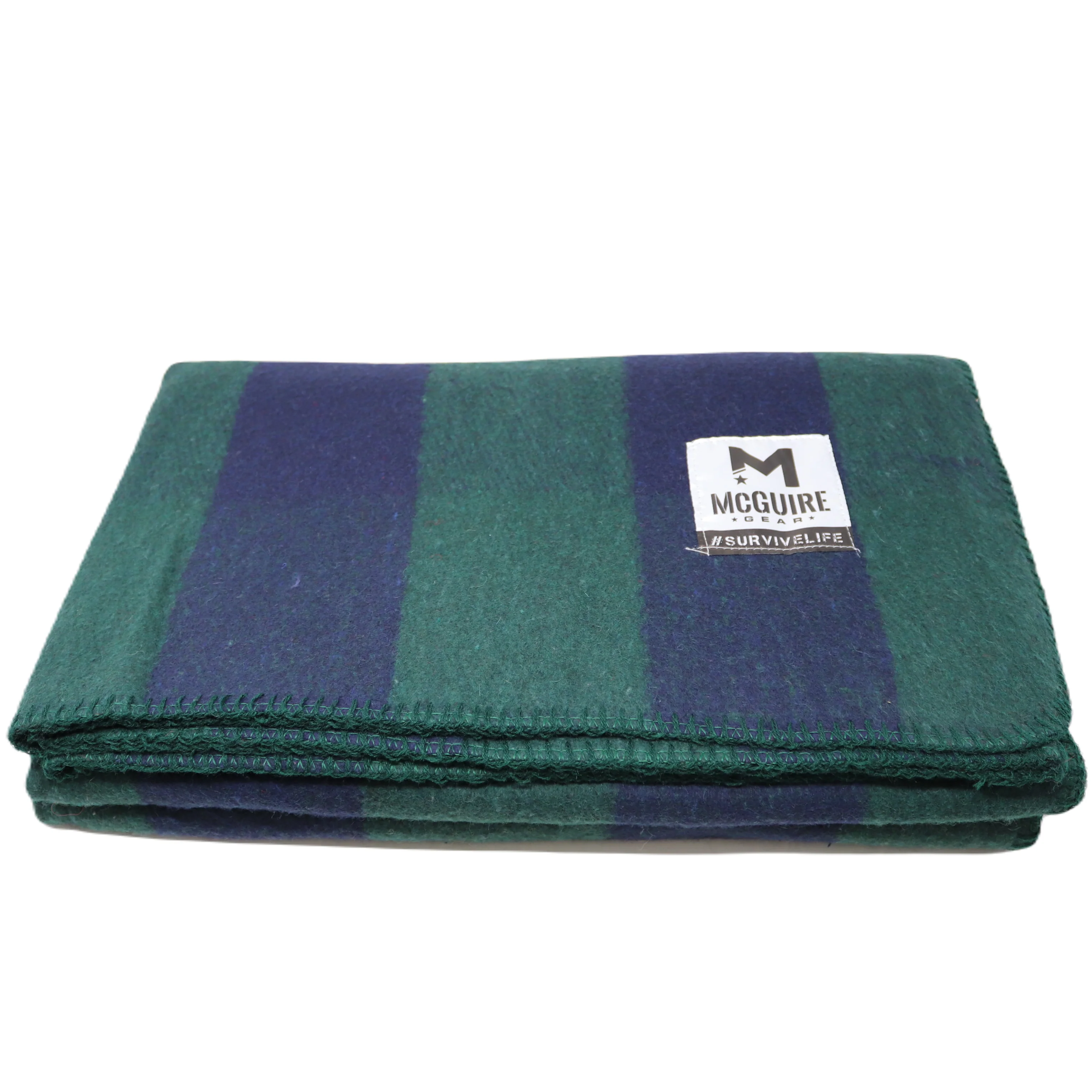 Bunkhouse Plaid Wool Camping Blanket - Image 4