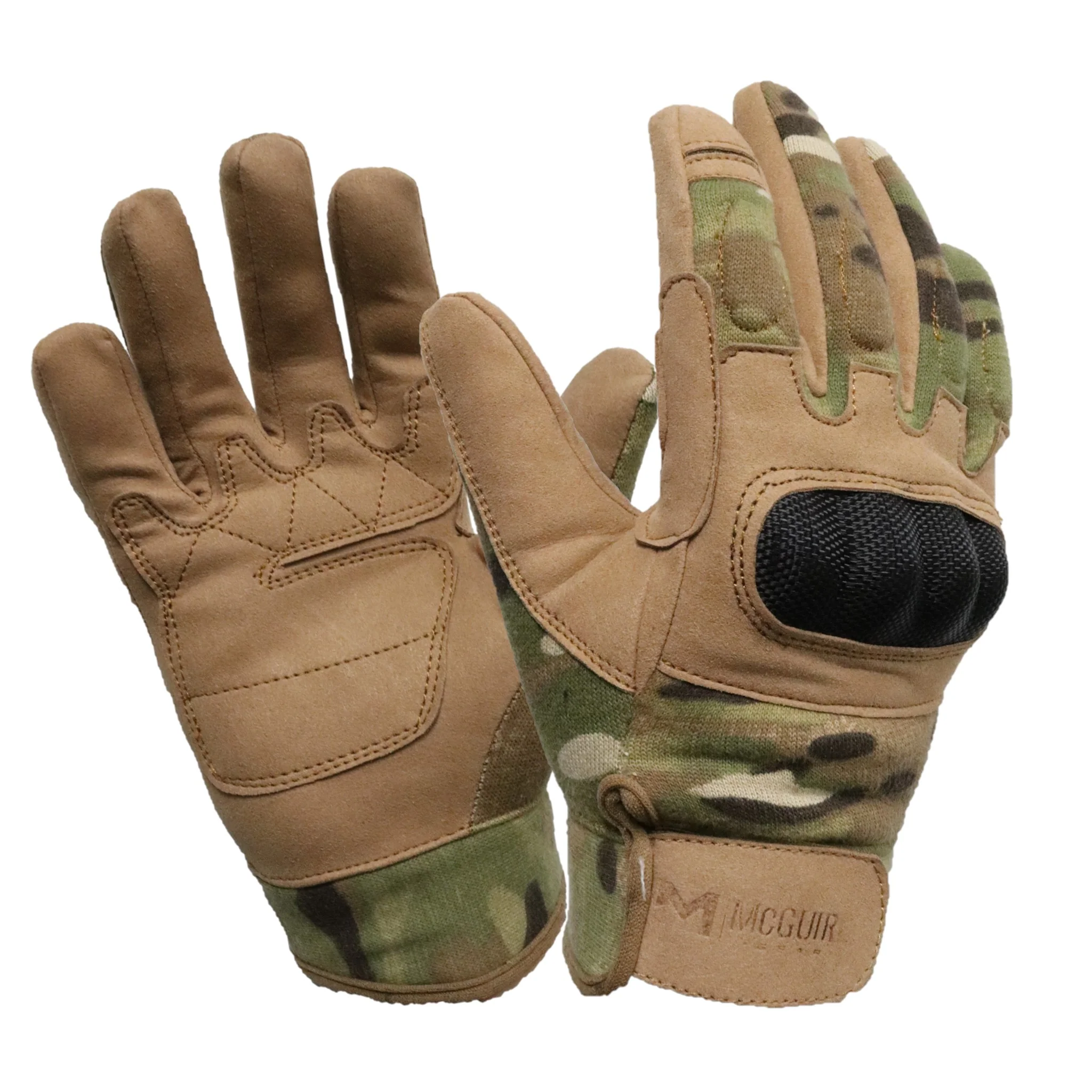 McGuire Gear Full Finger Hard Knuckle Glove - Image 5