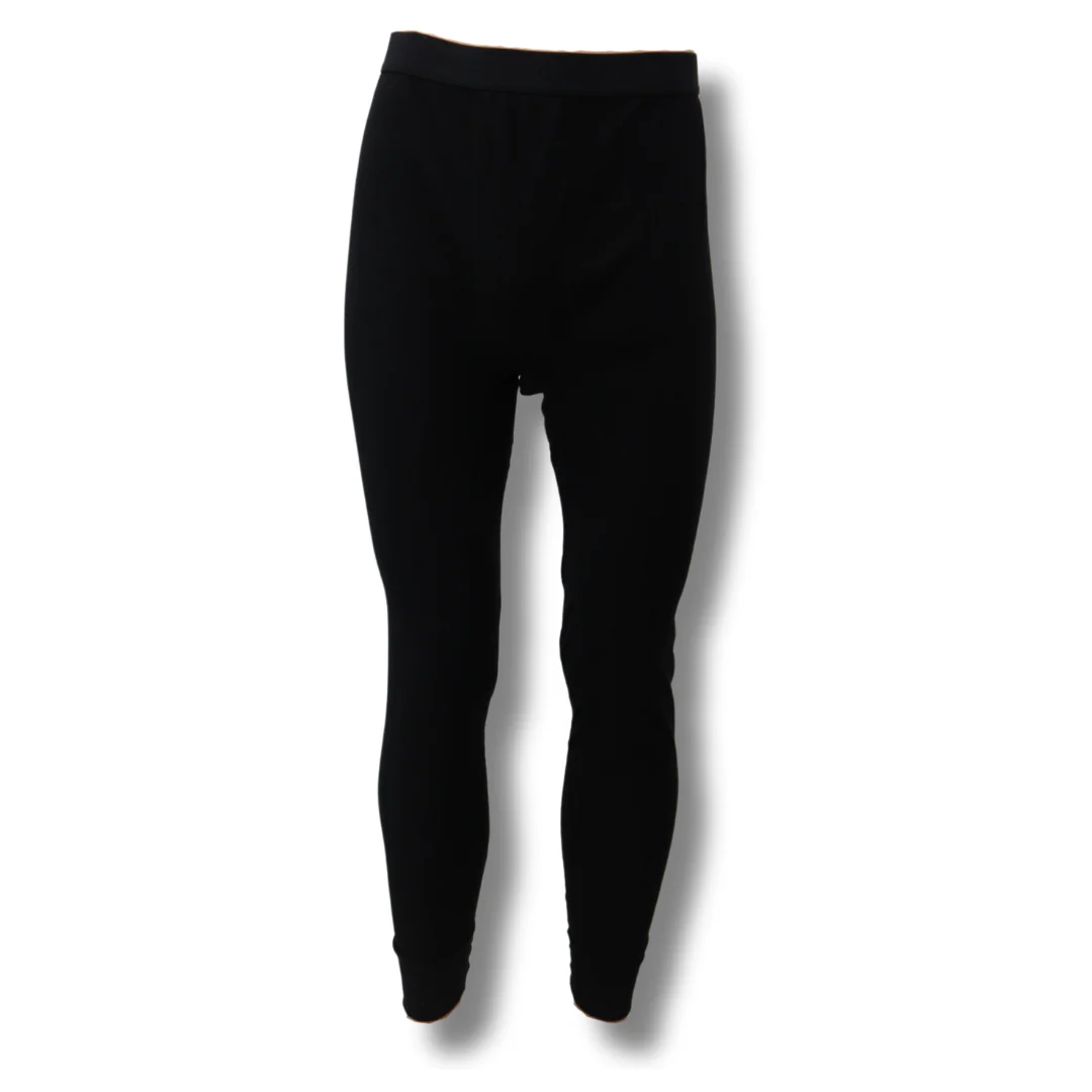 Midweight Polyester Polygon Thermal Bottoms- 7 Oz