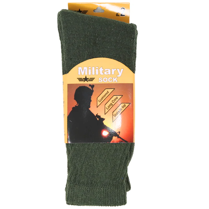 Mil-Spec PolyCotton Blend Socks— Size 10-13 - Image 2