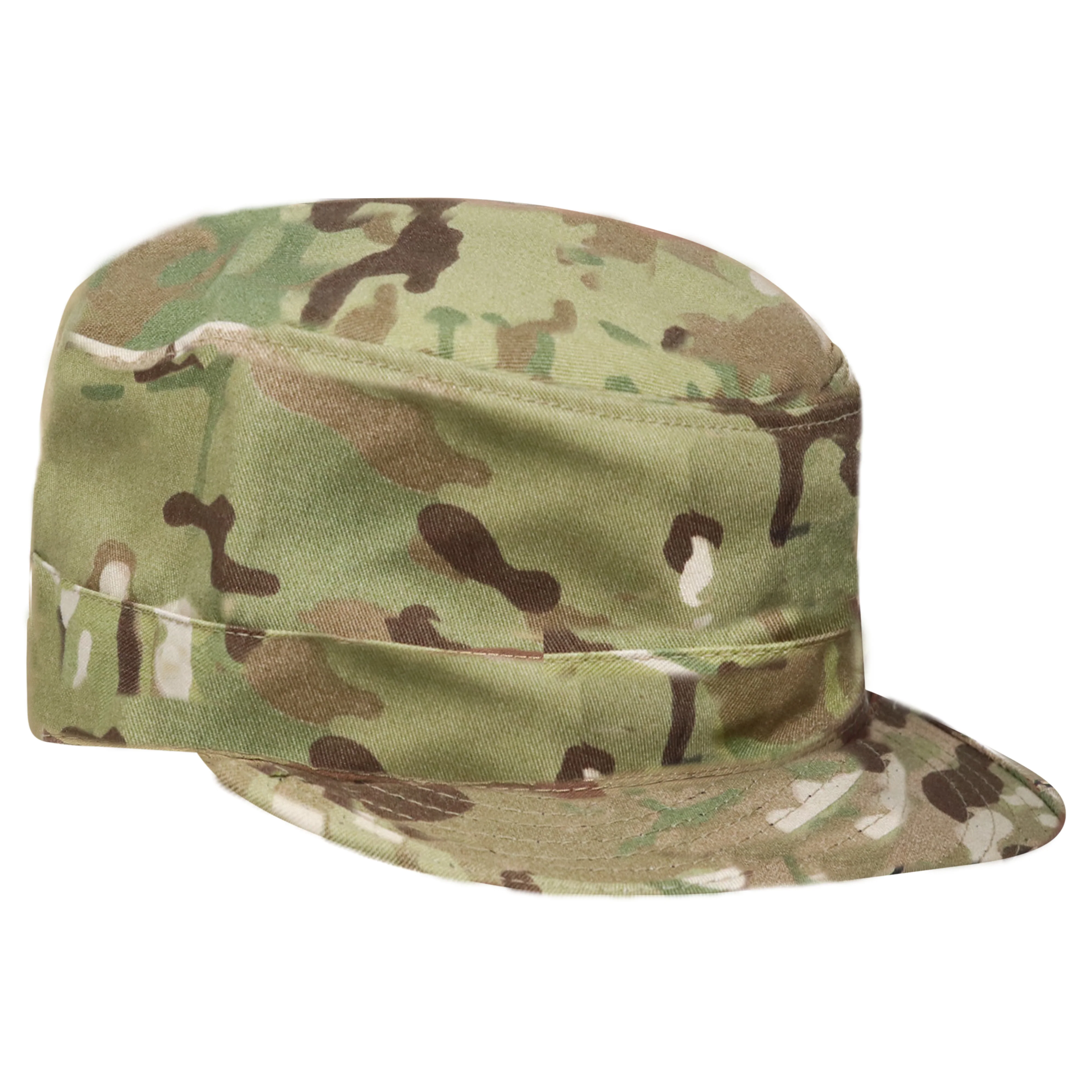 Military Style Combat Cap — Multicam