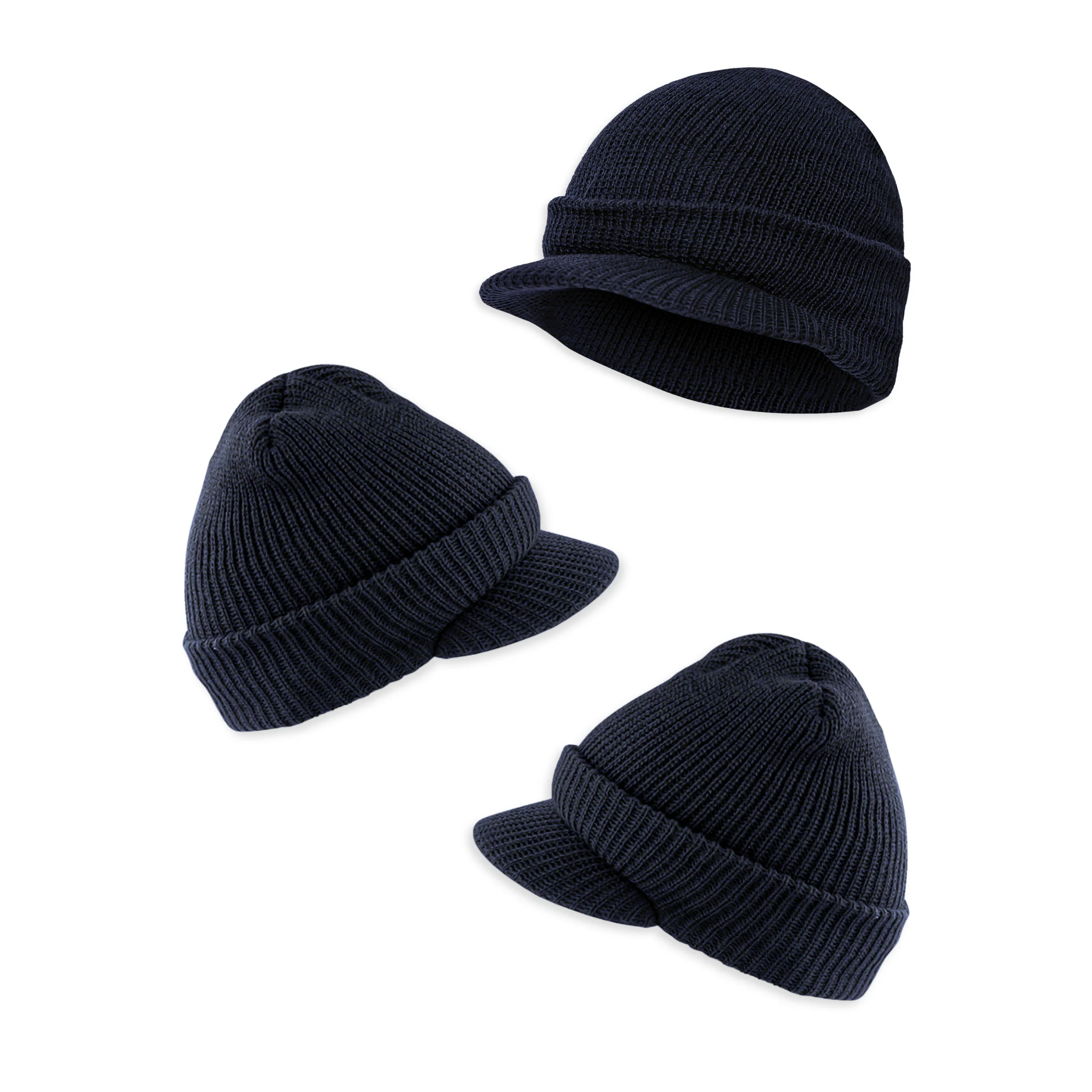 Military Wool Jeep Cap - Image 2