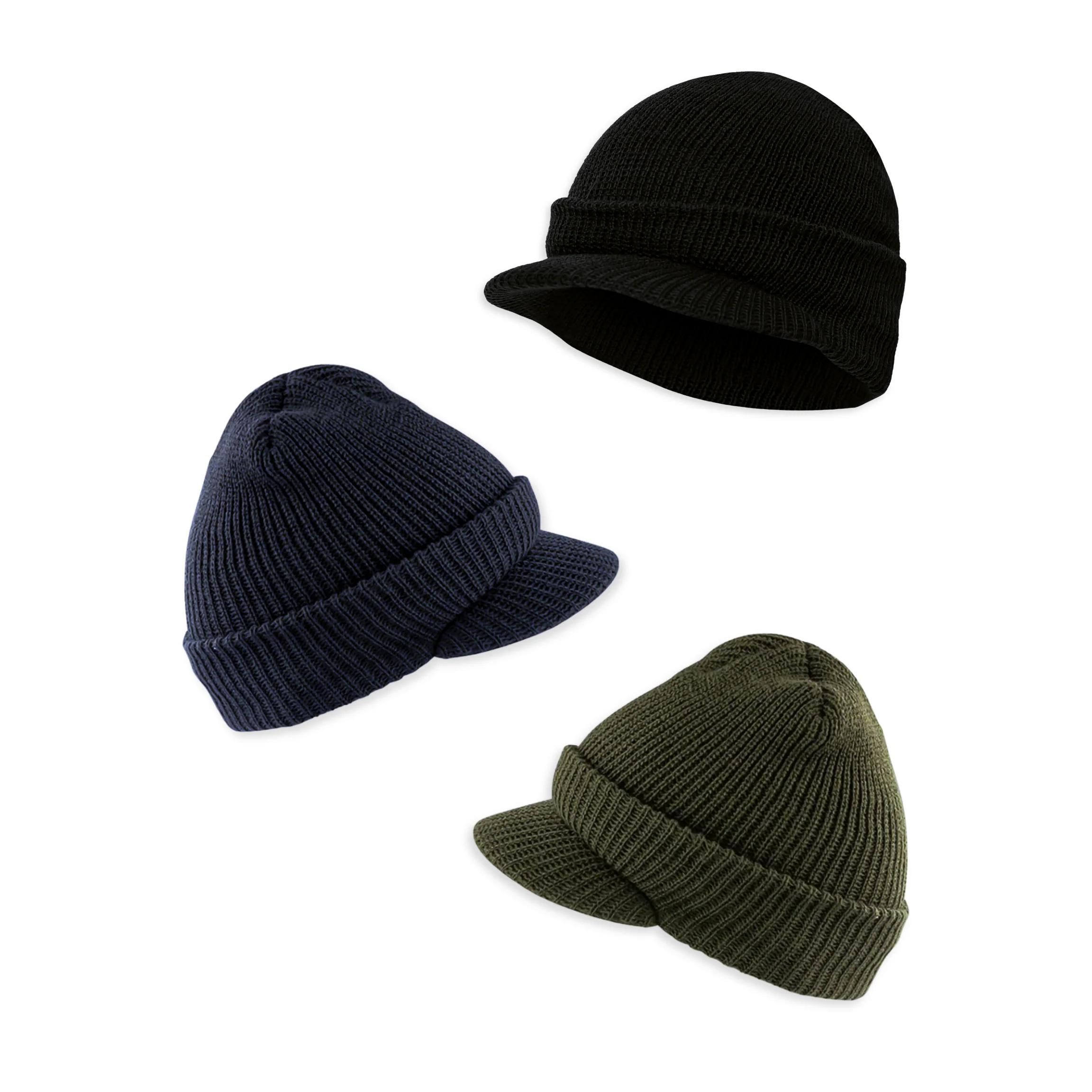 Military Wool Jeep Cap - Image 7