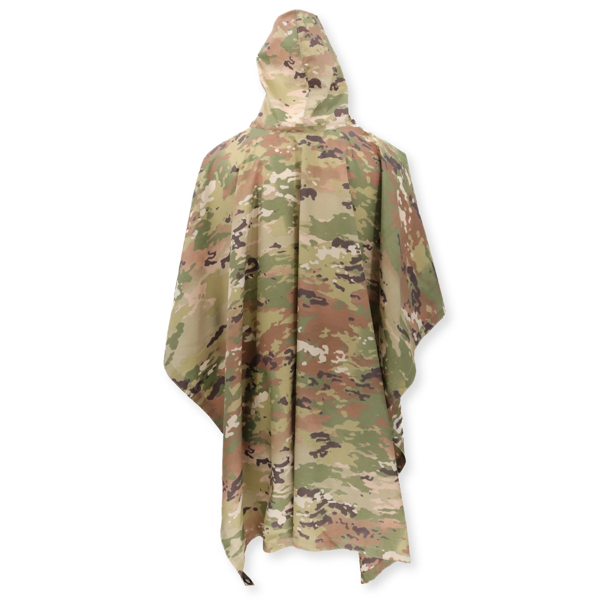 Multicam Waterproof Poncho — USA Made - Image 3
