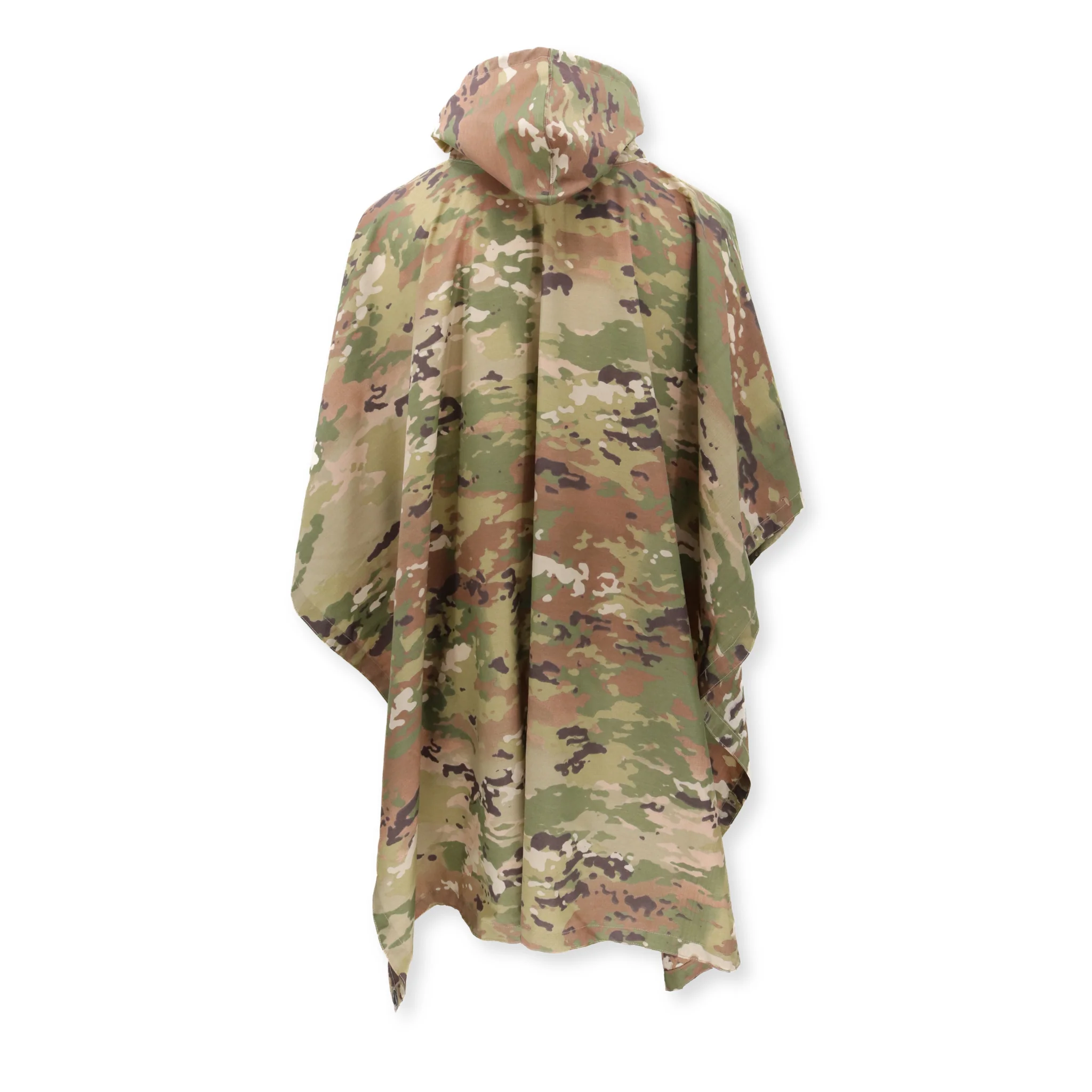 Multicam Waterproof Poncho — USA Made - Image 4