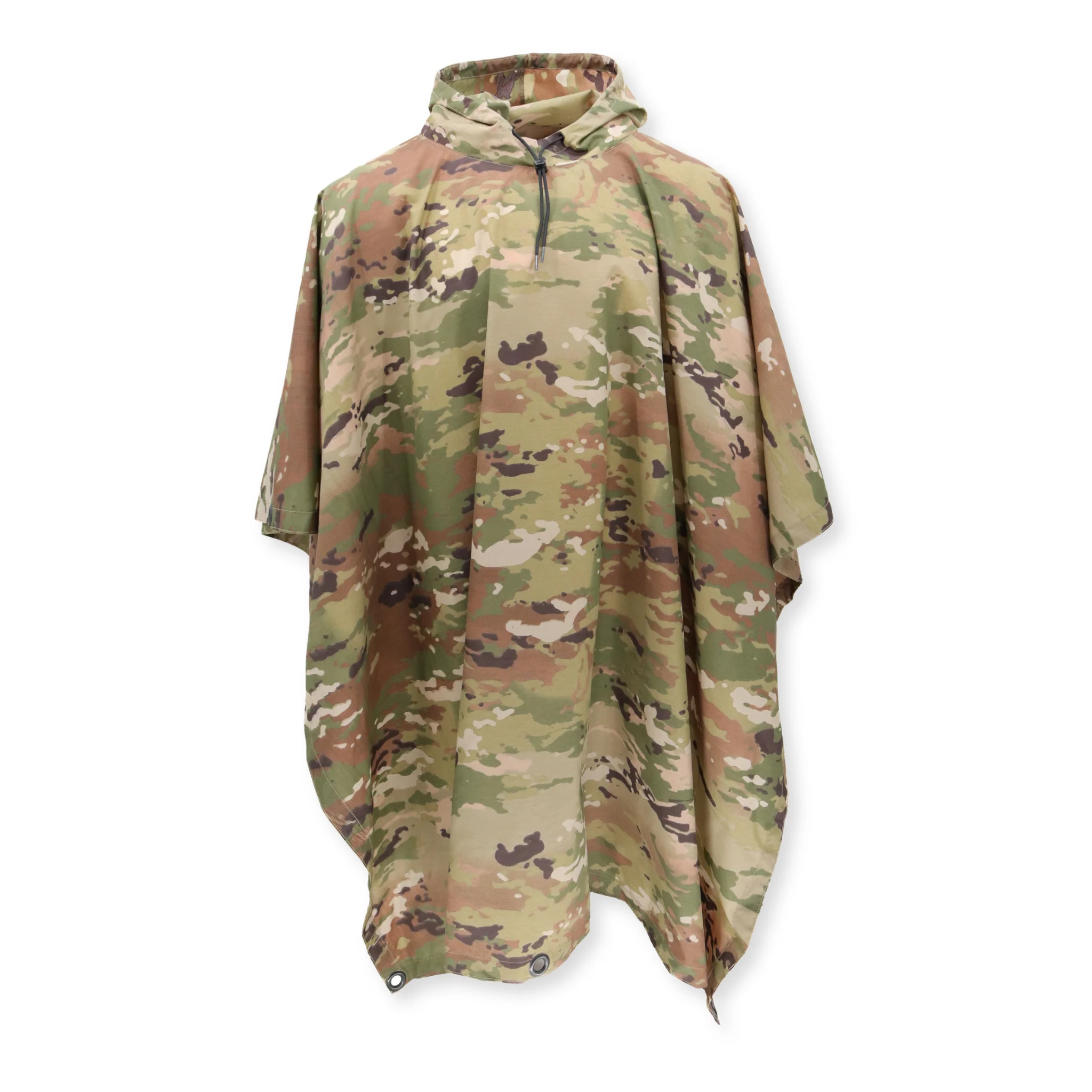 Multicam Waterproof Poncho — USA Made - Image 5