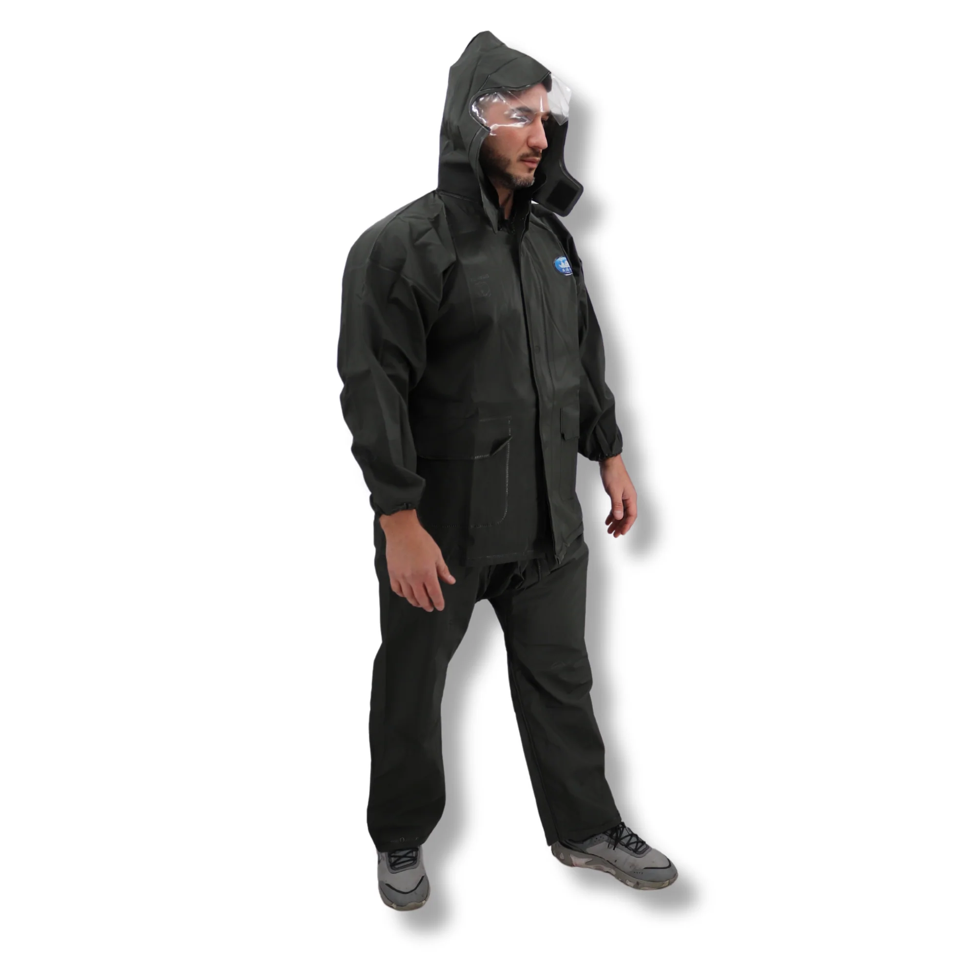 PVC Coated Rain Suit Set - Image 2