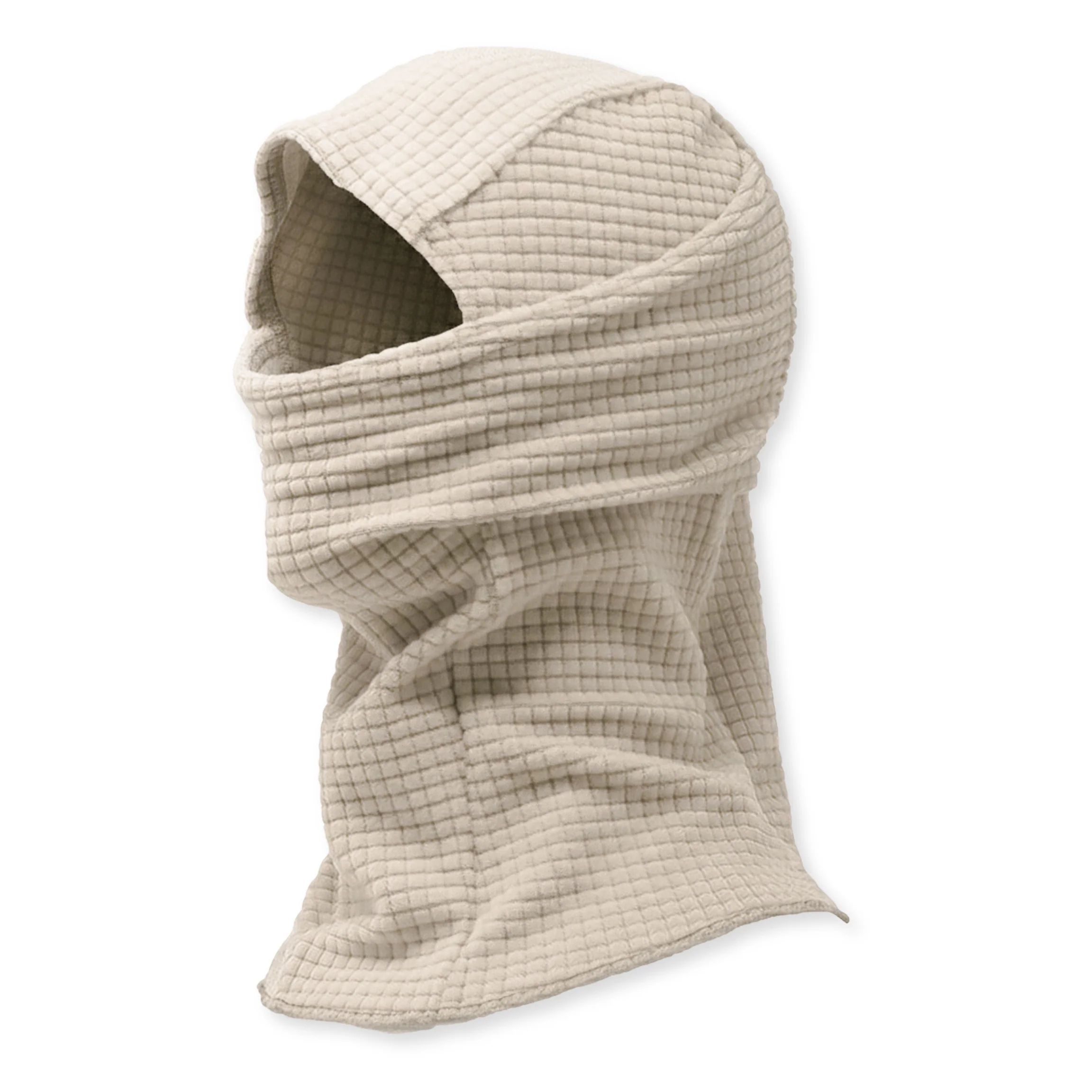 Grid Fleece Balaclava Hood