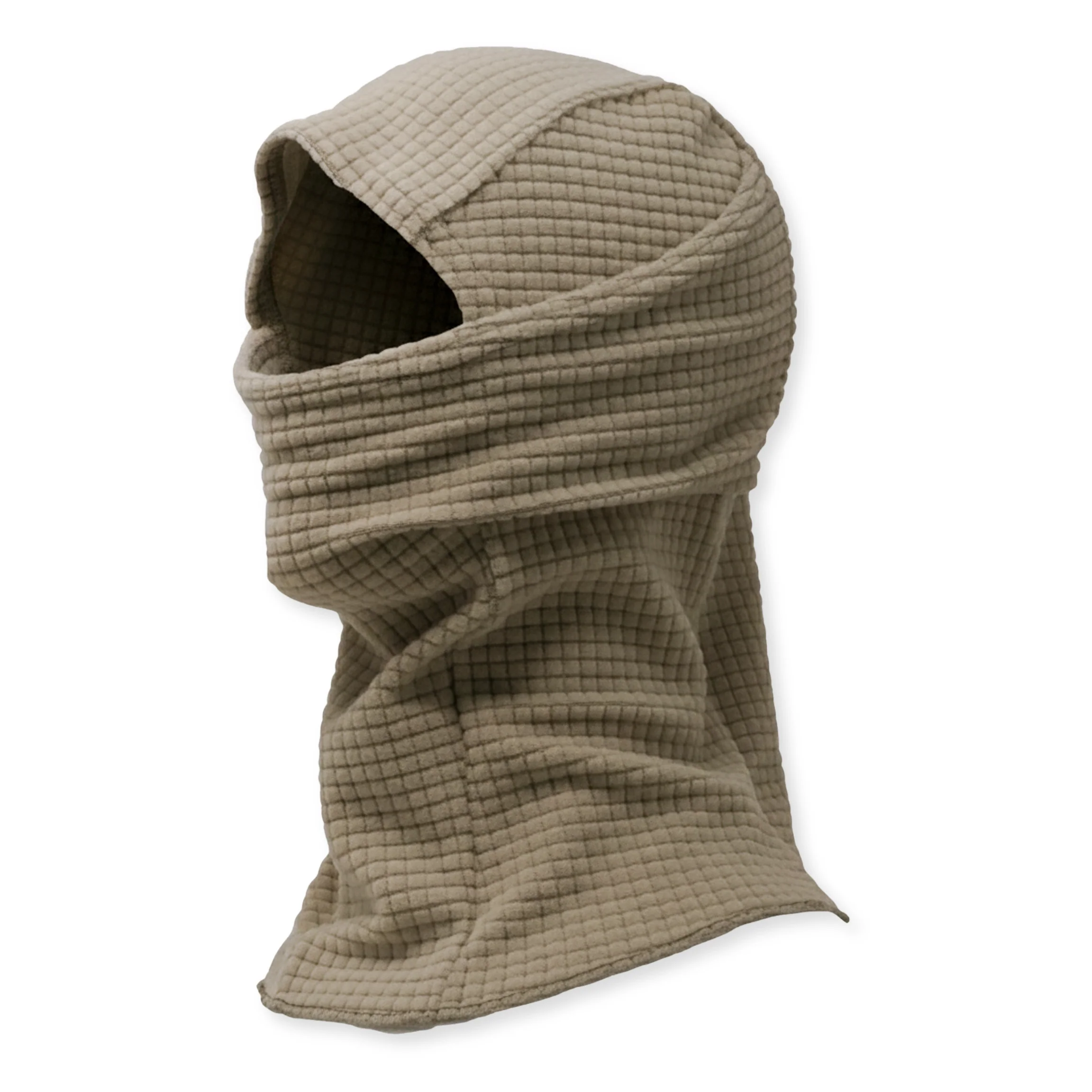 Grid Fleece Balaclava Hood - Image 3