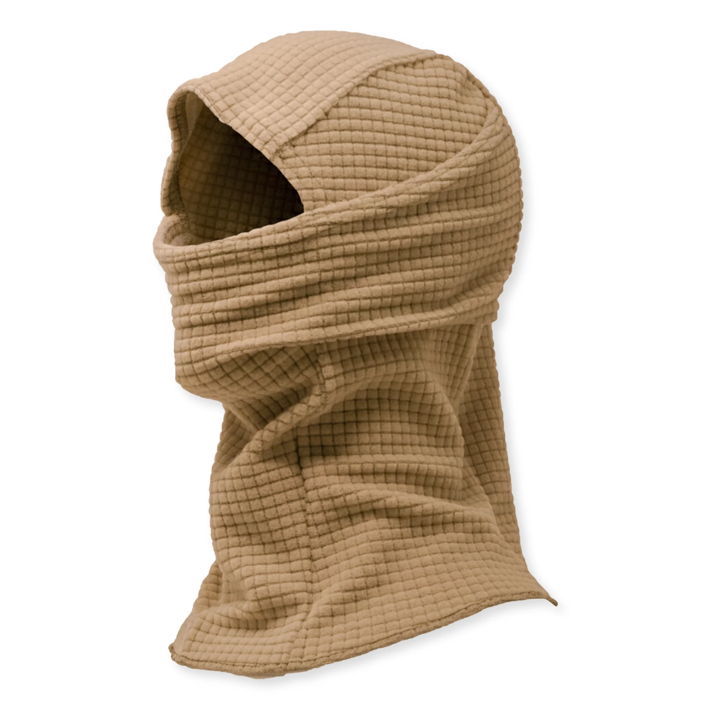 Grid Fleece Balaclava Hood - Image 4