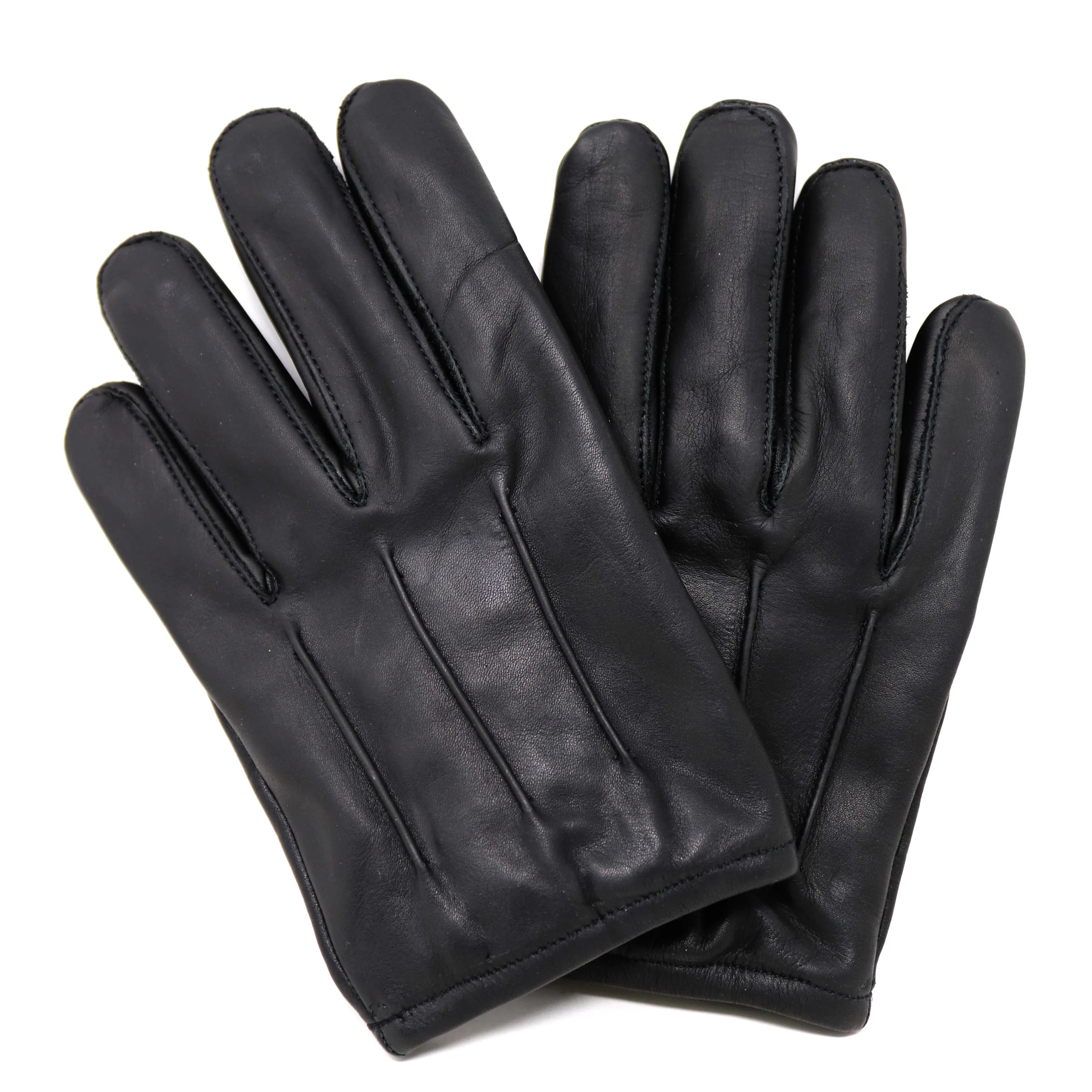 Tactical Police Search Leather Gloves - Image 6